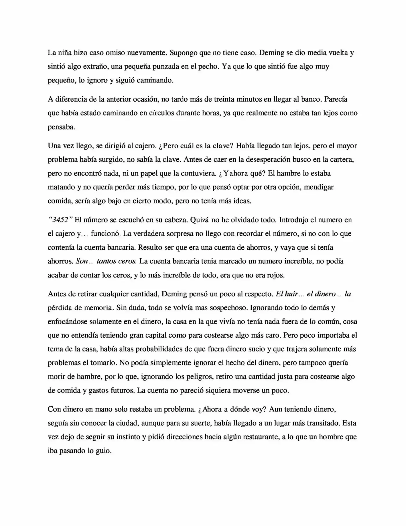 Recuerdame, Por Favor. (Novela) - Capítulo 2 - Página 3 - LectorTMOo