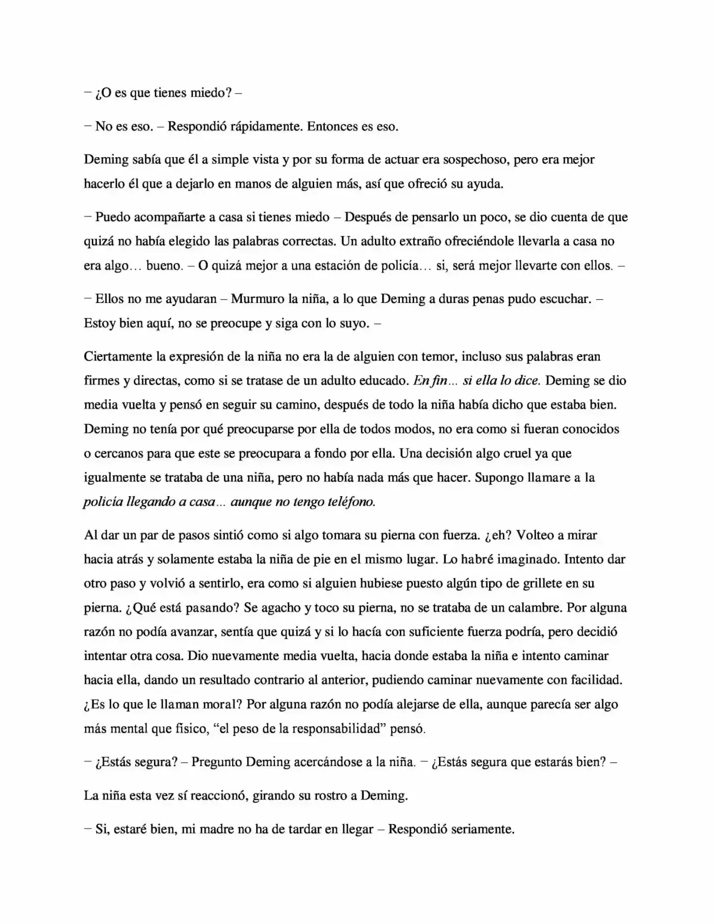 Recuerdame, Por Favor. (Novela) - Capítulo 2 - Página 5 - LectorTMOo