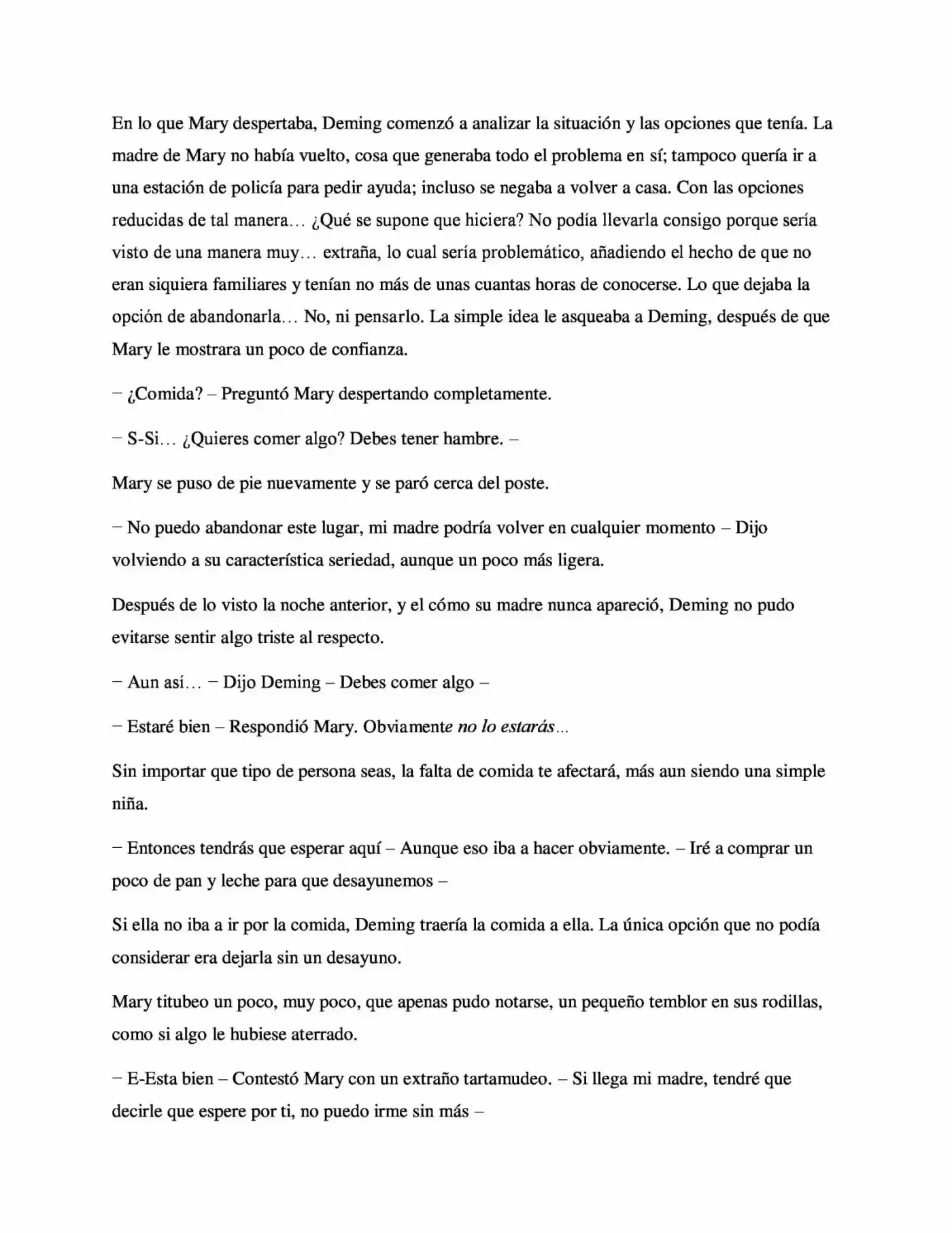Recuerdame, Por Favor. (Novela) - Capítulo 3 - Página 2 - LectorTMOo