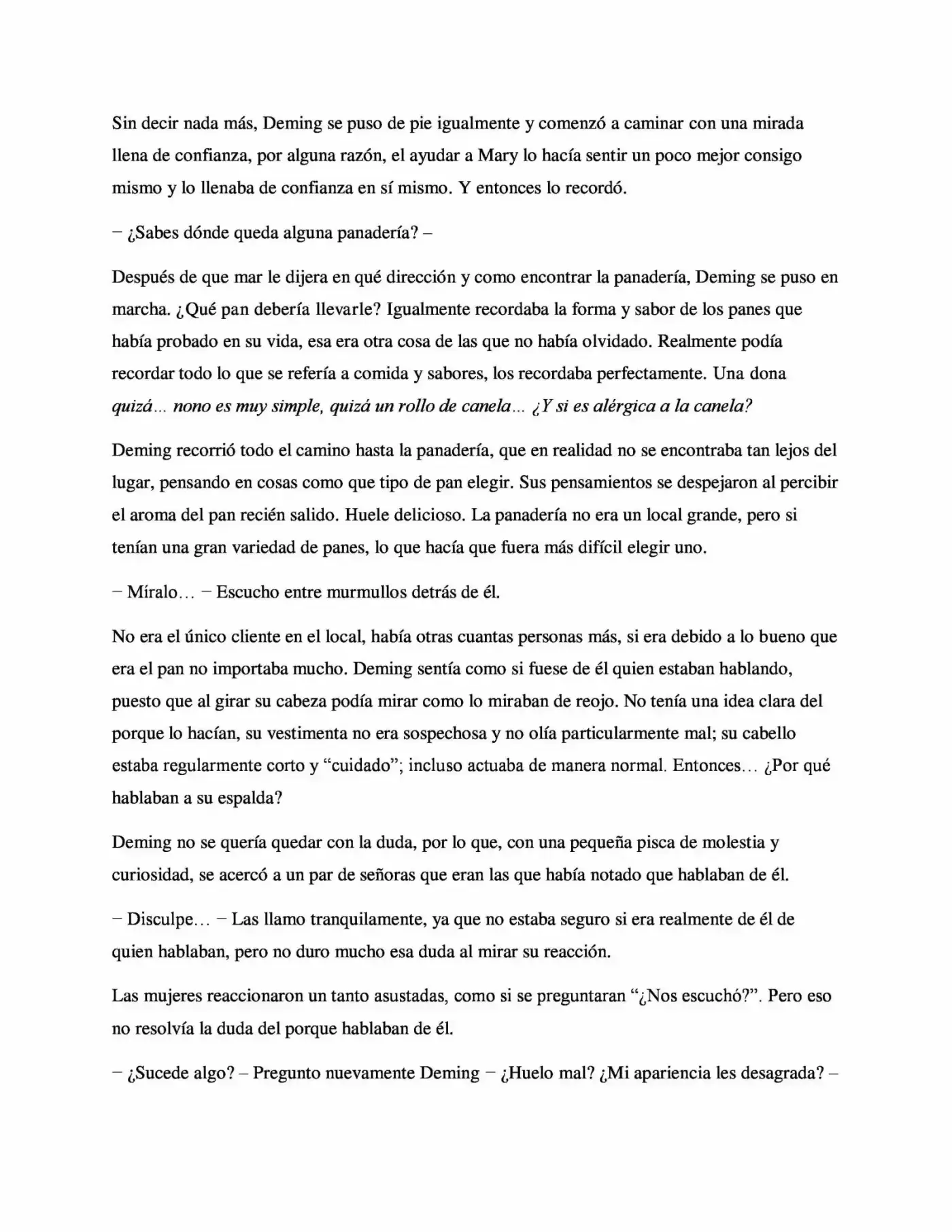 Recuerdame, Por Favor. (Novela) - Capítulo 3 - Página 3 - LectorTMOo