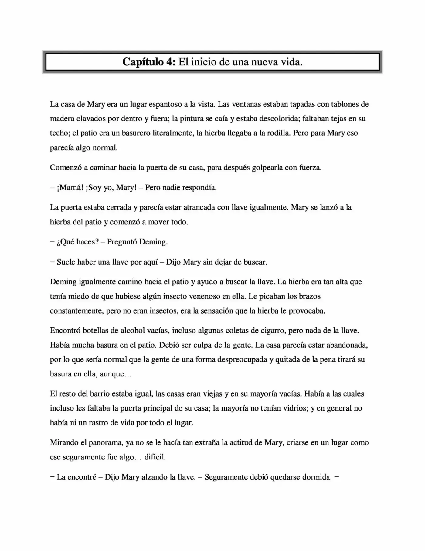 Recuerdame, Por Favor. (Novela) - Capítulo 4 - Página 1 - LectorTMOo