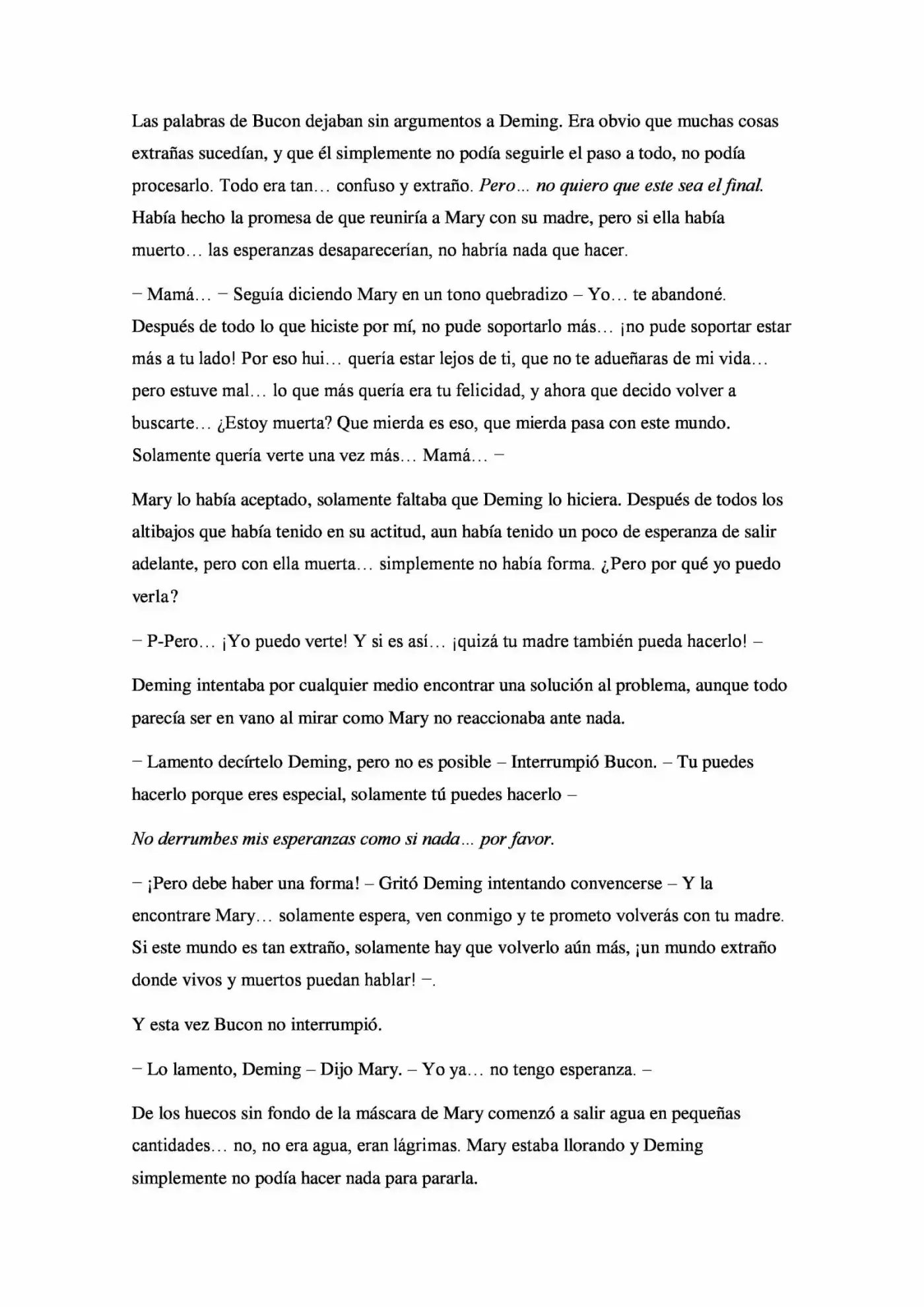 Recuerdame, Por Favor. (Novela) - Capítulo 5 - Página 7 - LectorTMOo