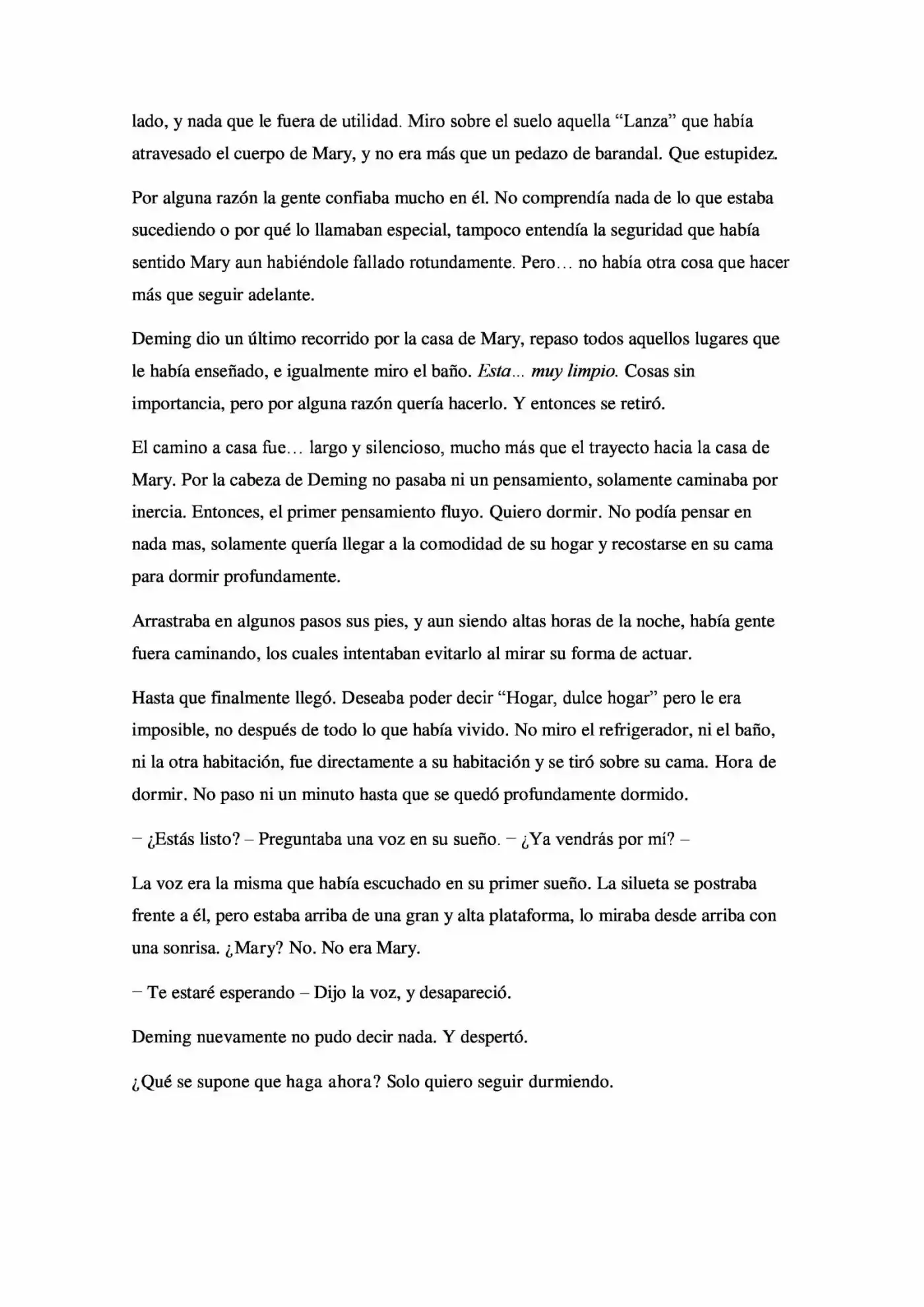 Recuerdame, Por Favor. (Novela) - Capítulo 5 - Página 10 - LectorTMOo