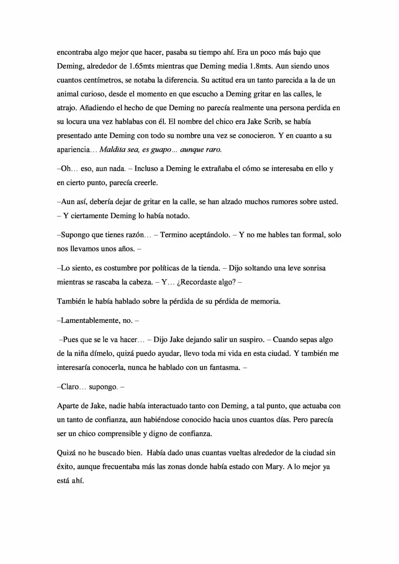 Recuerdame, Por Favor. (Novela) - Capítulo 6 - Página 4 - LectorTMOo