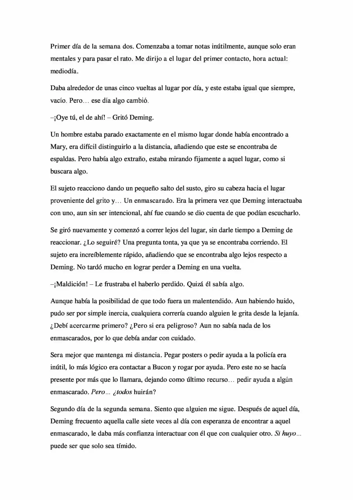 Recuerdame, Por Favor. (Novela) - Capítulo 6 - Página 5 - LectorTMOo