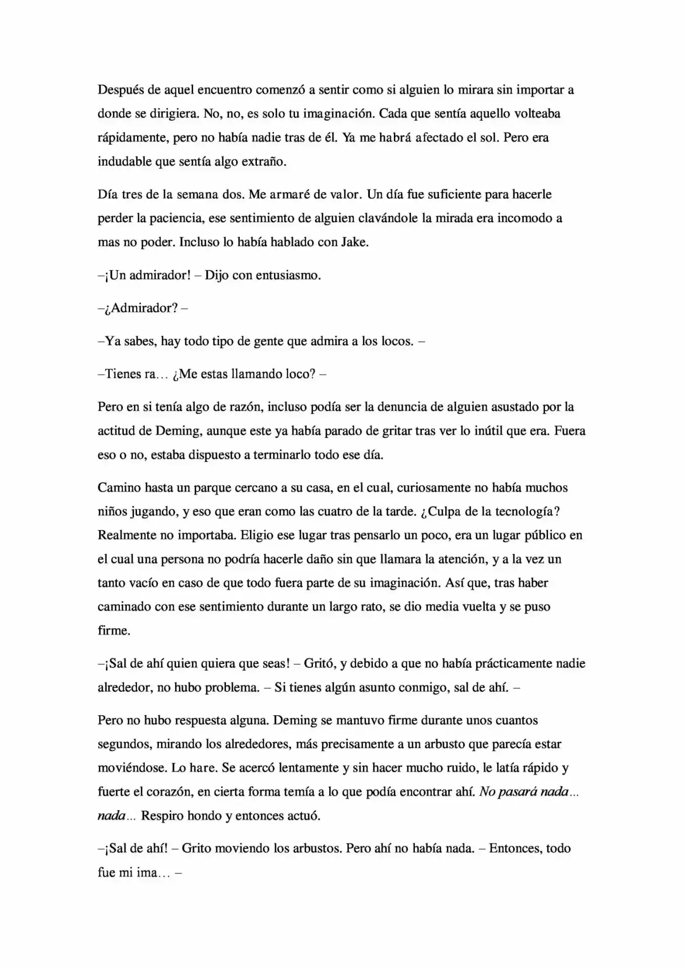 Recuerdame, Por Favor. (Novela) - Capítulo 6 - Página 6 - LectorTMOo