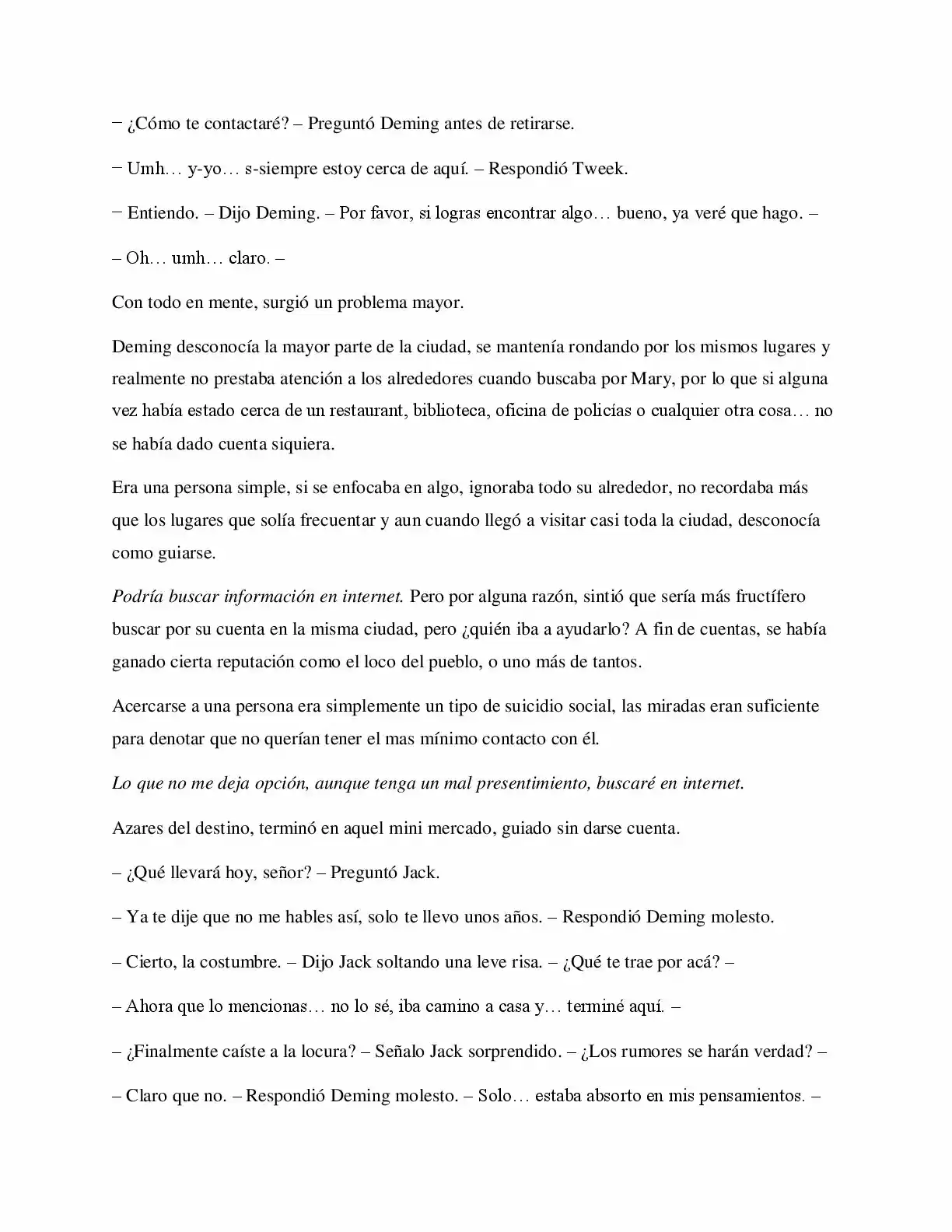 Recuerdame, Por Favor. (Novela) - Capítulo 7 - Página 5 - LectorTMOo