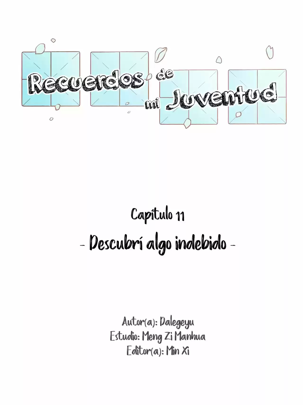 Recuerdos de mi Juventud (2018) - Capítulo 11 - Página 4 - LectorTMOo