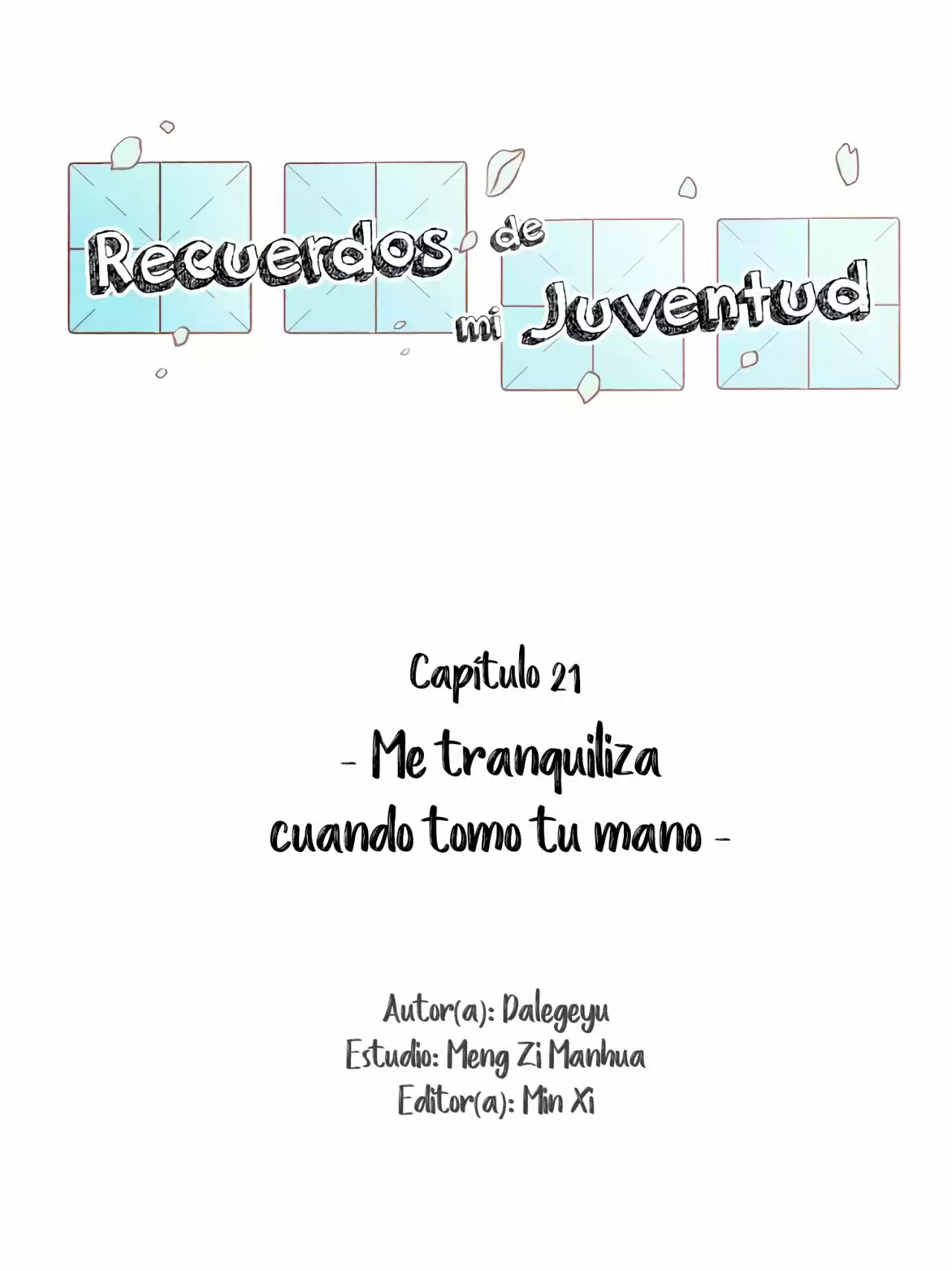 Recuerdos de mi Juventud (2018) - Capítulo 21 - Página 4 - LectorTMOo