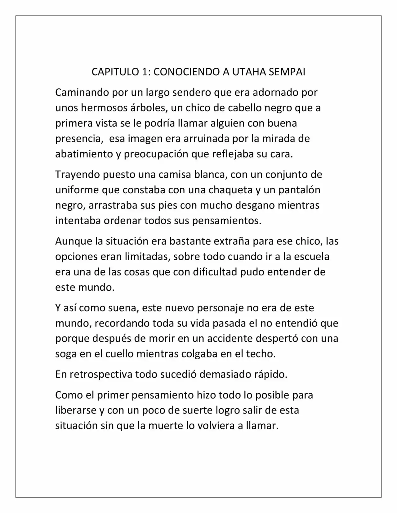 Reencarnado en un mundo de Anime (2019) - Capítulo 1.5 - Página 1 - LectorTMOo