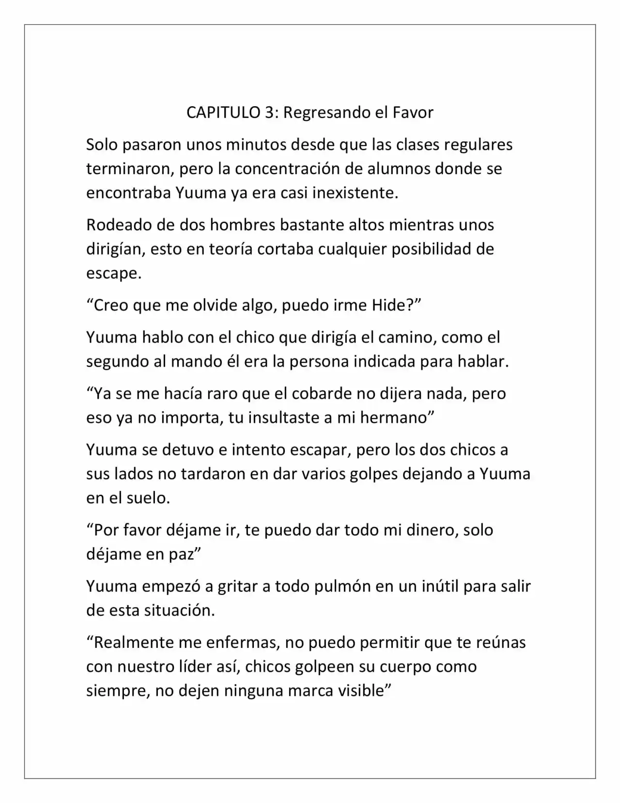 Reencarnado en un mundo de Anime (2019) - Capítulo 3 - Página 1 - LectorTMOo
