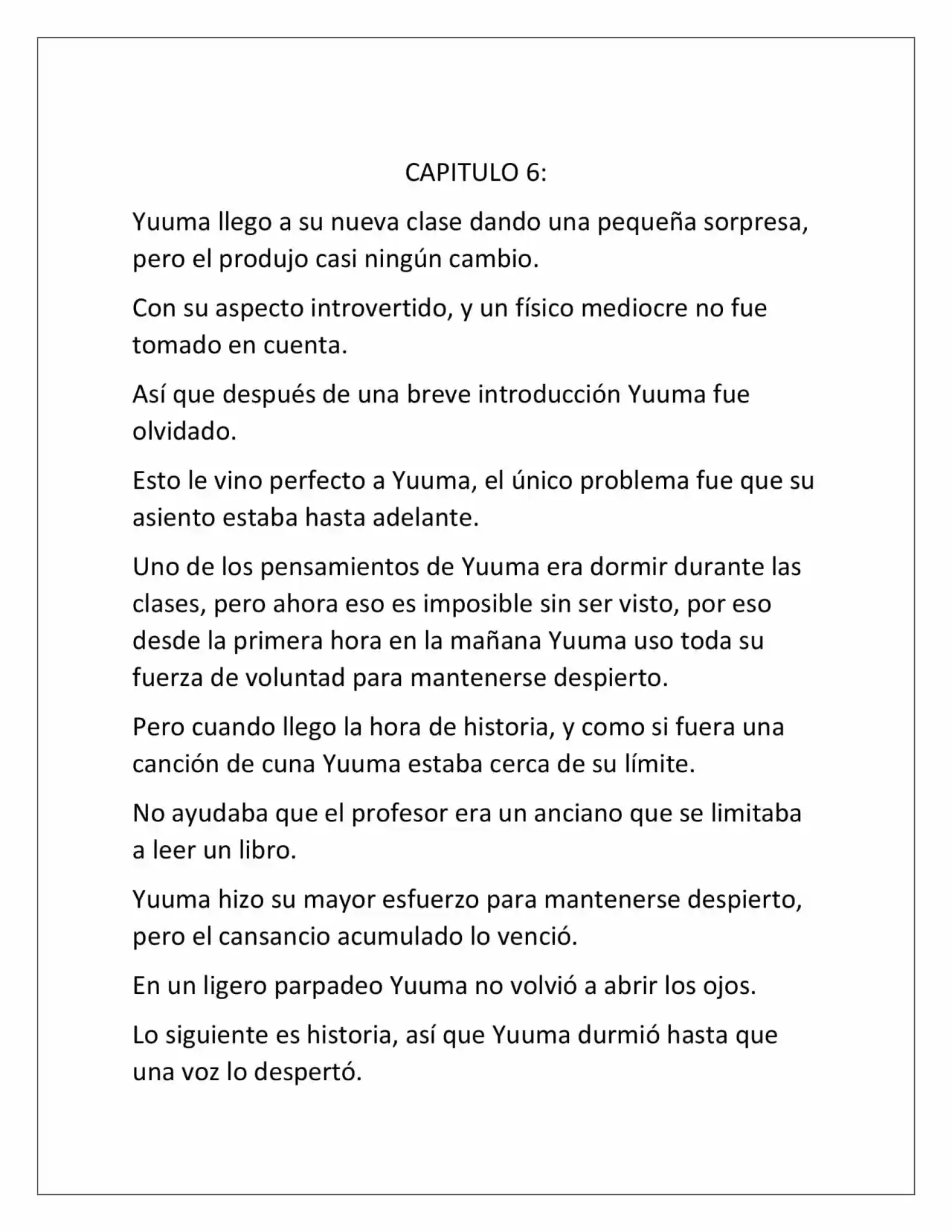 Reencarnado en un mundo de Anime (2019) - Capítulo 6 - Página 1 - LectorTMOo