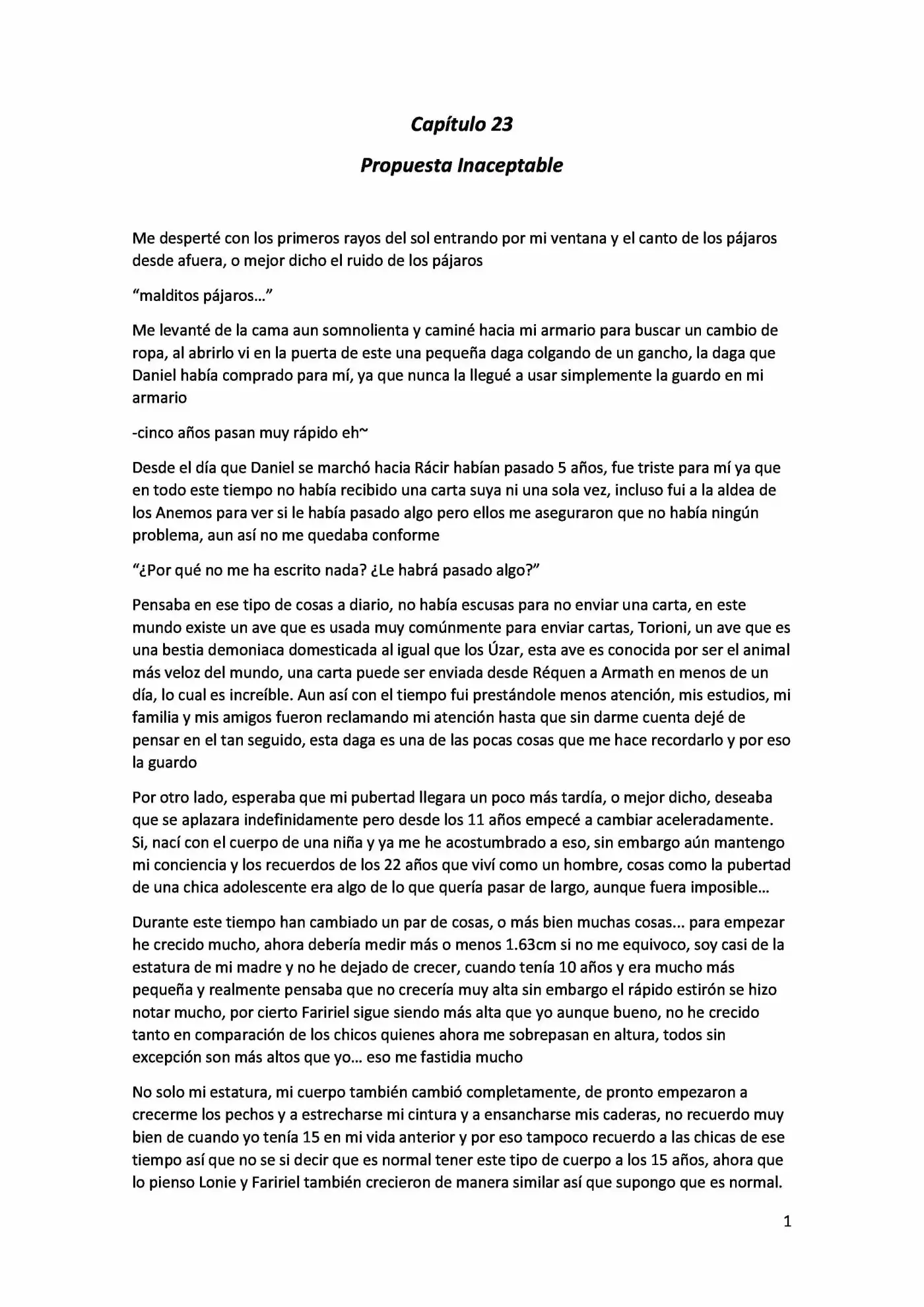 Reencarnado en una Niña Elfo (2016) - Capítulo 23 - Página 1 - LectorTMOo