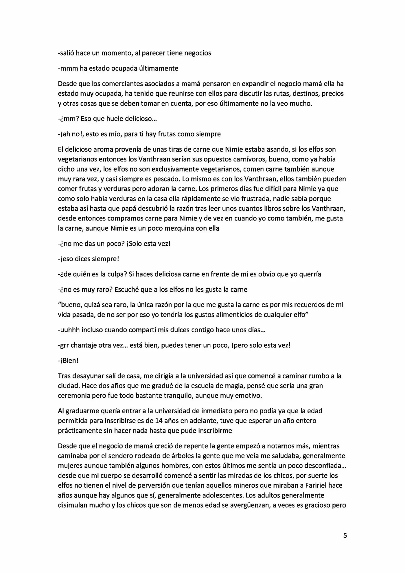 Reencarnado en una Niña Elfo (2016) - Capítulo 23 - Página 5 - LectorTMOo