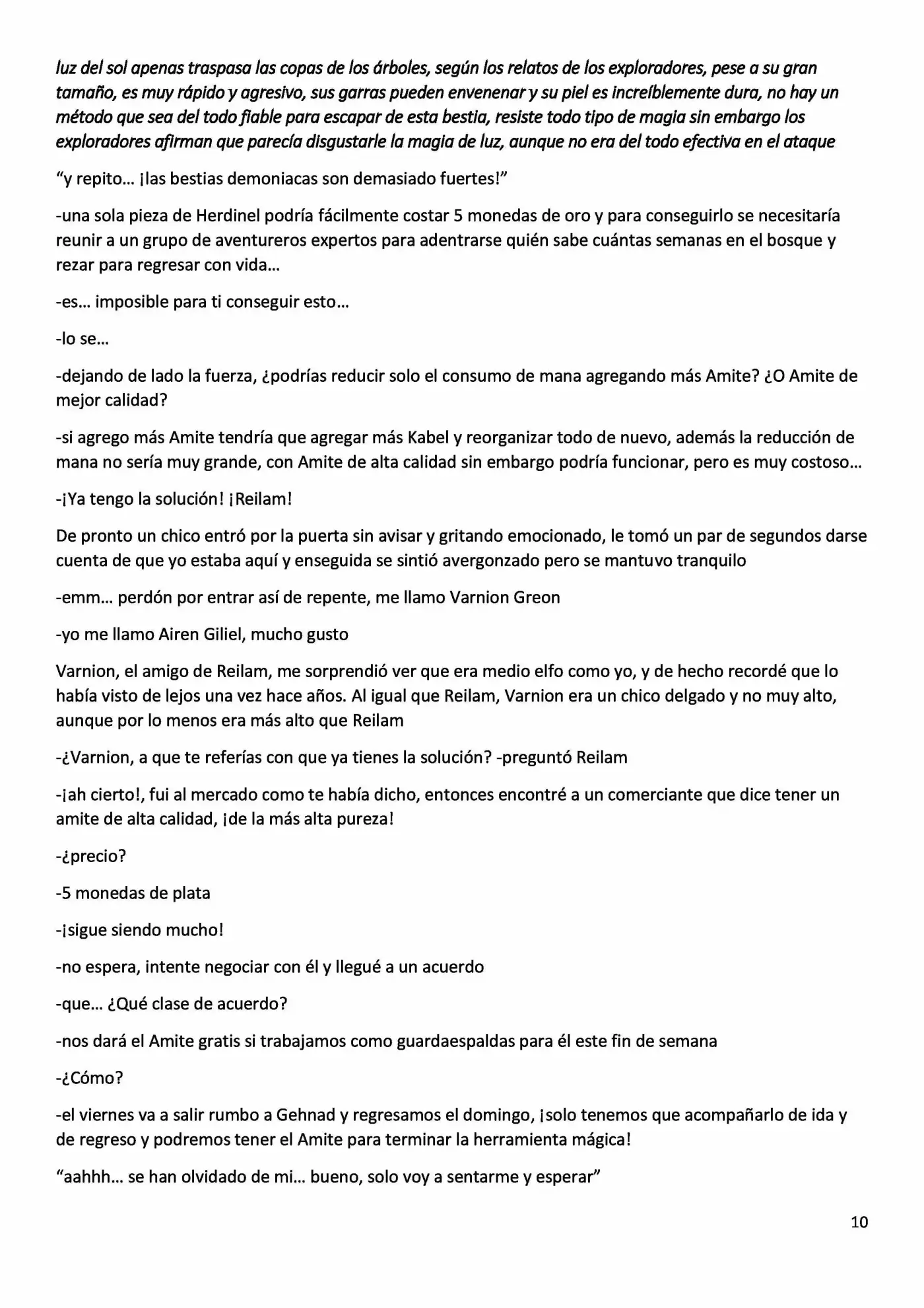 Reencarnado en una Niña Elfo (2016) - Capítulo 27 - Página 10 - LectorTMOo