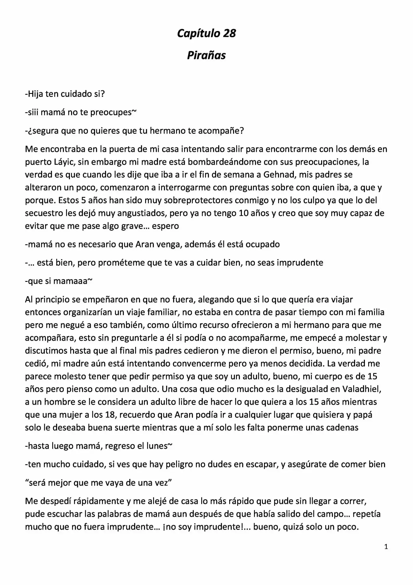 Reencarnado en una Niña Elfo (2016) - Capítulo 28 - Página 1 - LectorTMOo