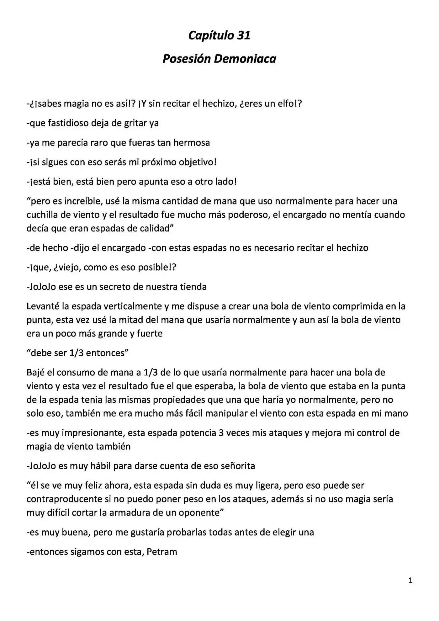 Reencarnado en una Niña Elfo (2016) - Capítulo 31 - Página 1 - LectorTMOo