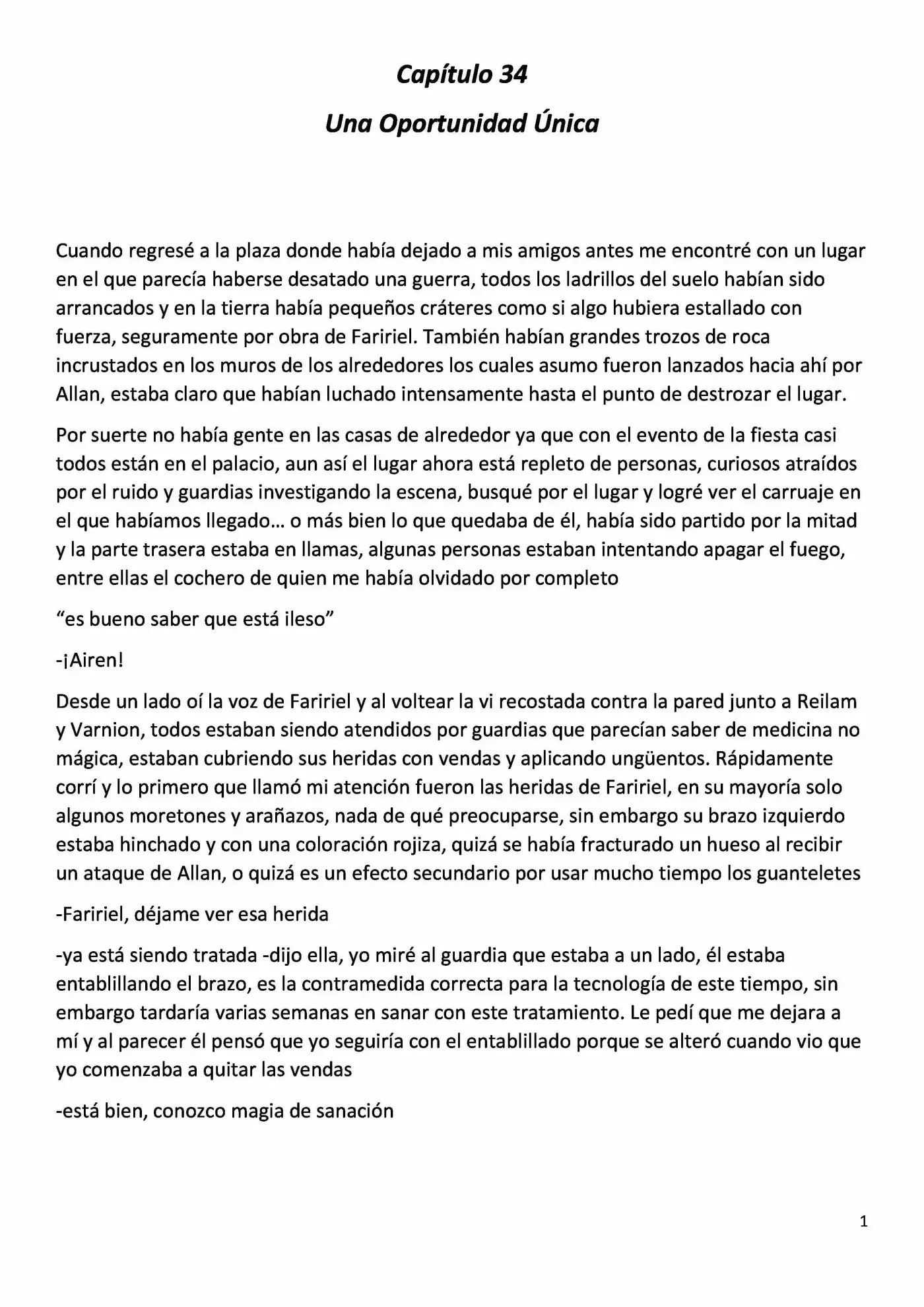 Reencarnado en una Niña Elfo (2016) - Capítulo 34 - Página 1 - LectorTMOo
