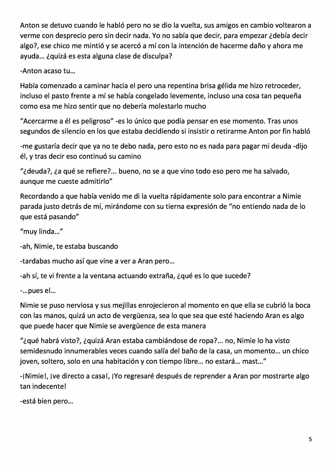 Reencarnado en una Niña Elfo (2016) - Capítulo 35 - Página 5 - LectorTMOo
