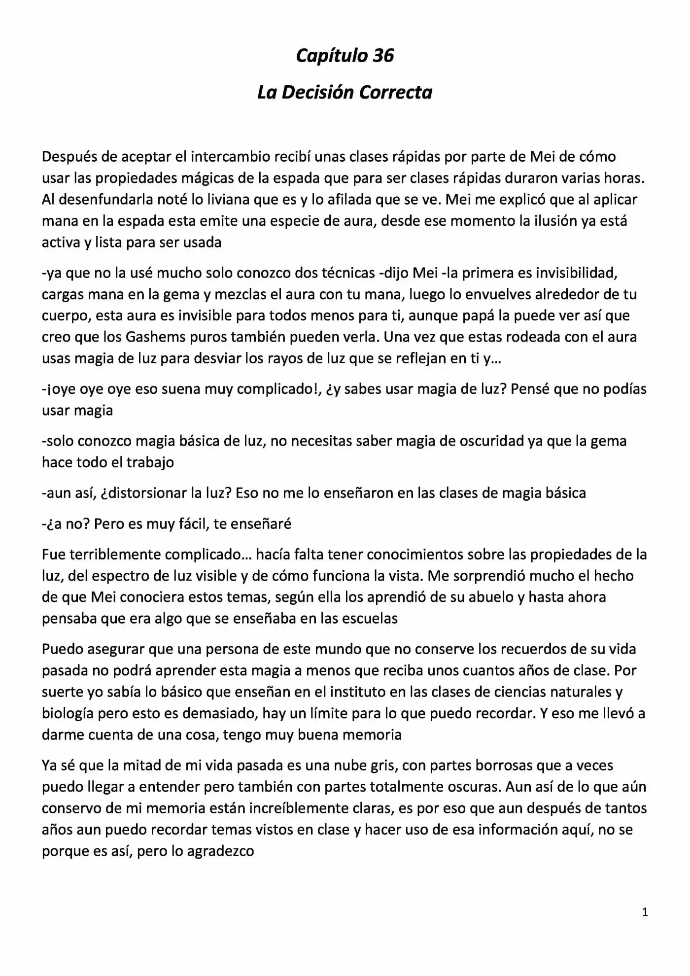 Reencarnado en una Niña Elfo (2016) - Capítulo 36 - Página 1 - LectorTMOo
