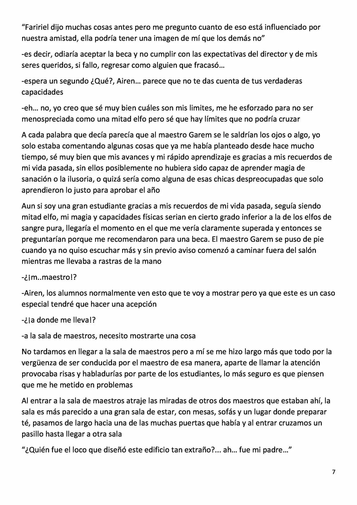 Reencarnado en una Niña Elfo (2016) - Capítulo 36 - Página 7 - LectorTMOo