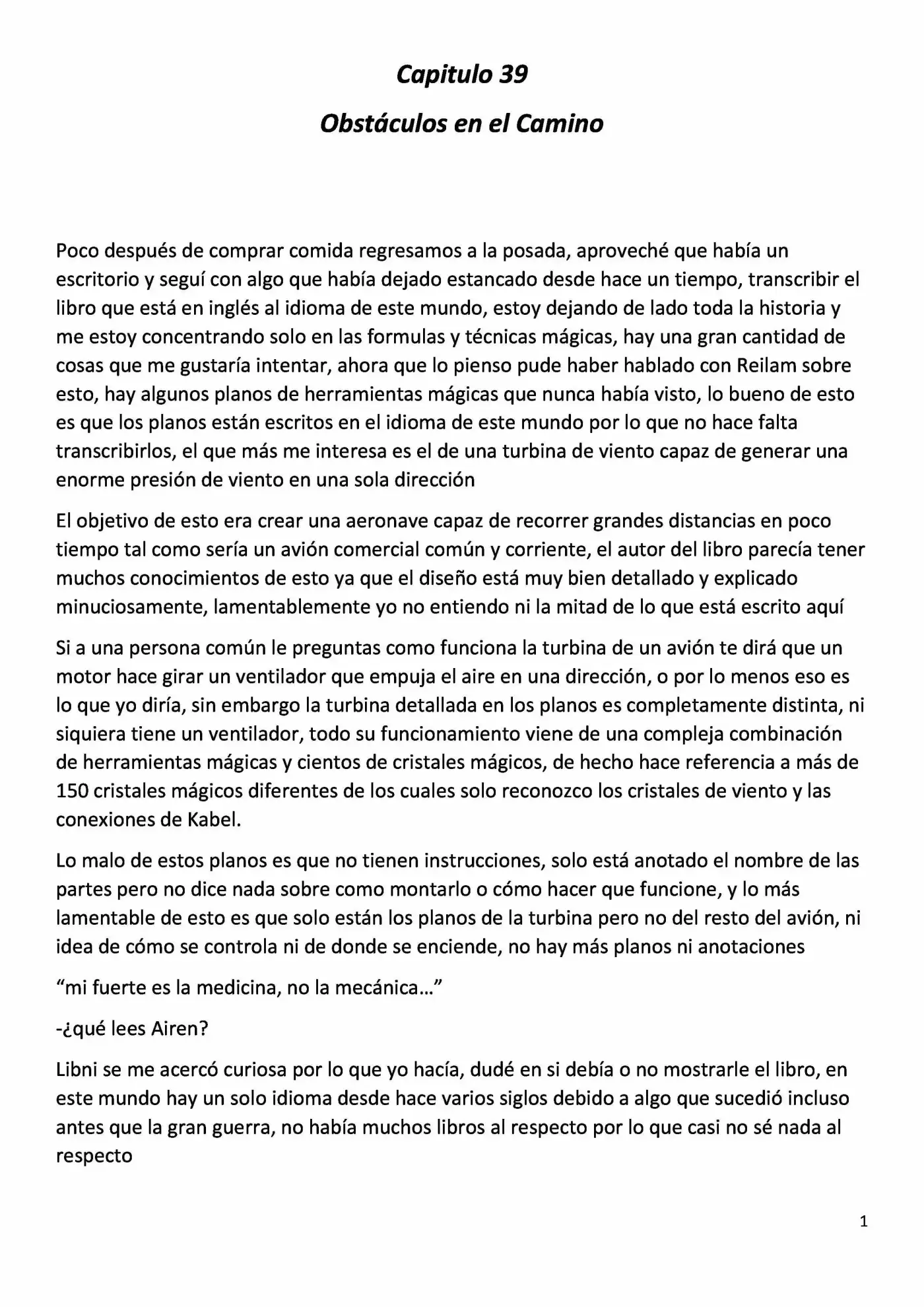 Reencarnado en una Niña Elfo (2016) - Capítulo 39 - Página 1 - LectorTMOo