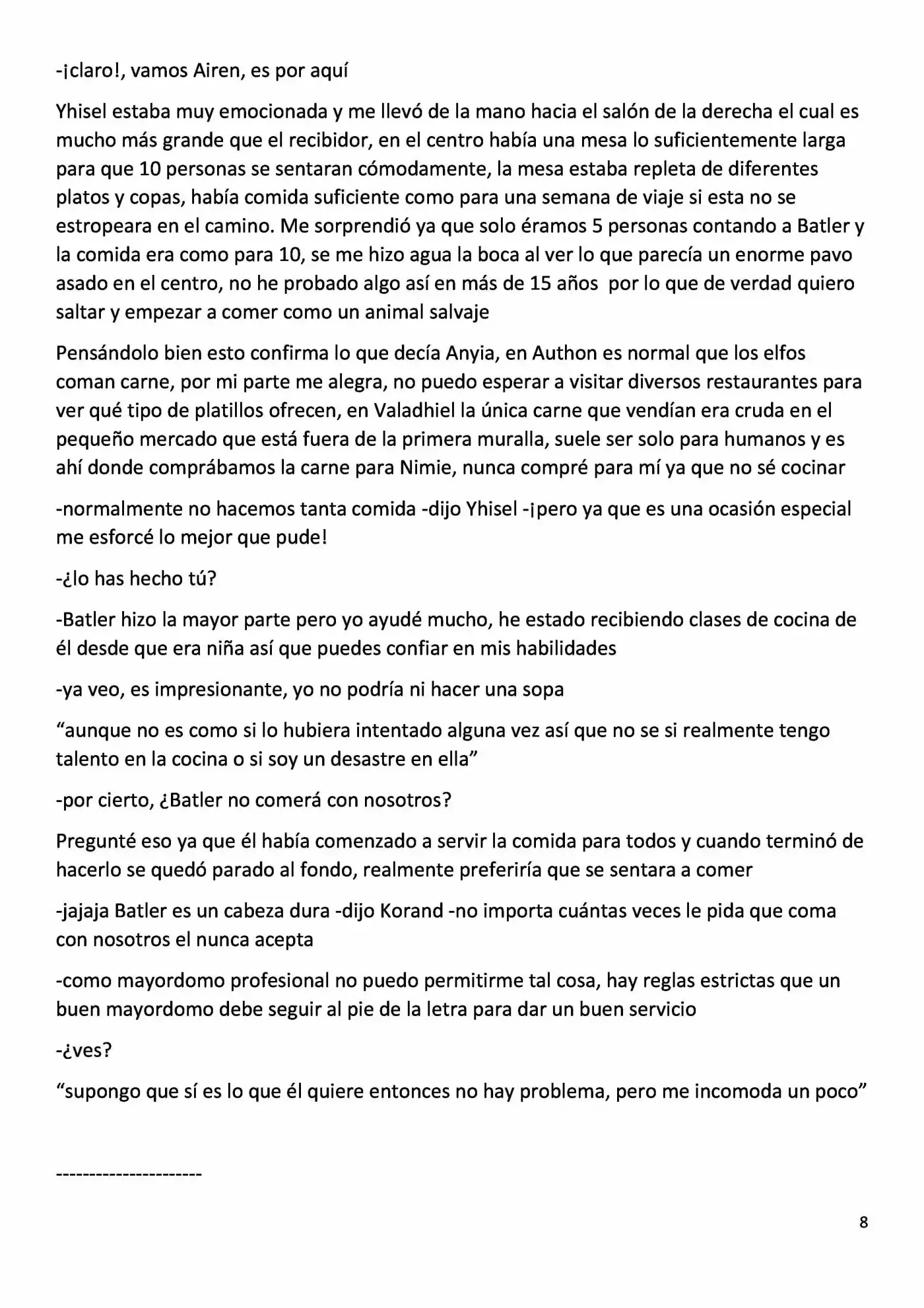 Reencarnado en una Niña Elfo (2016) - Capítulo 42 - Página 8 - LectorTMOo