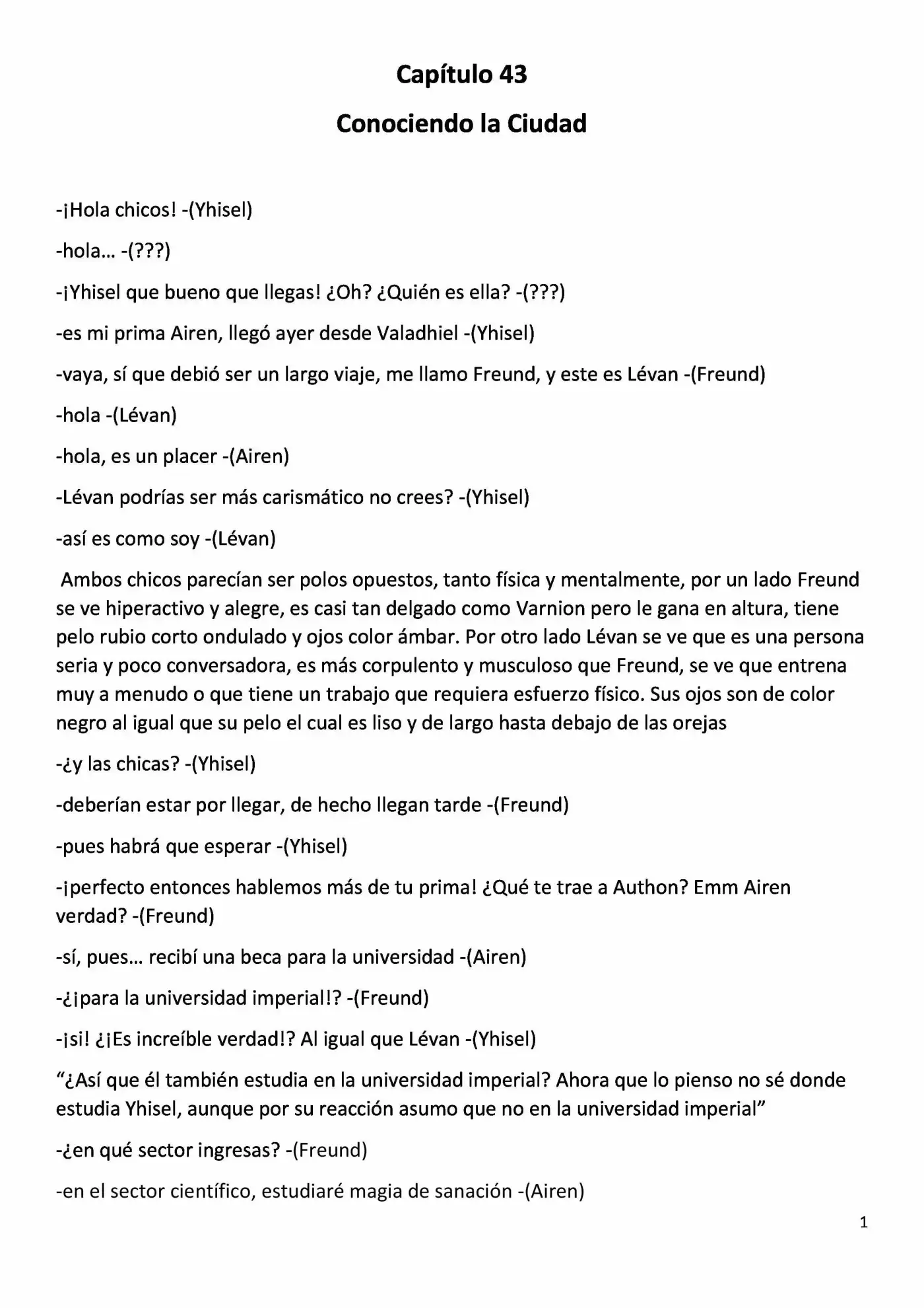 Reencarnado en una Niña Elfo (2016) - Capítulo 43 - Página 1 - LectorTMOo