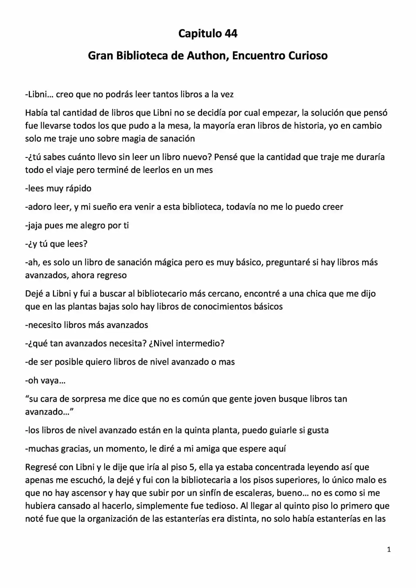 Reencarnado en una Niña Elfo (2016) - Capítulo 44 - Página 1 - LectorTMOo