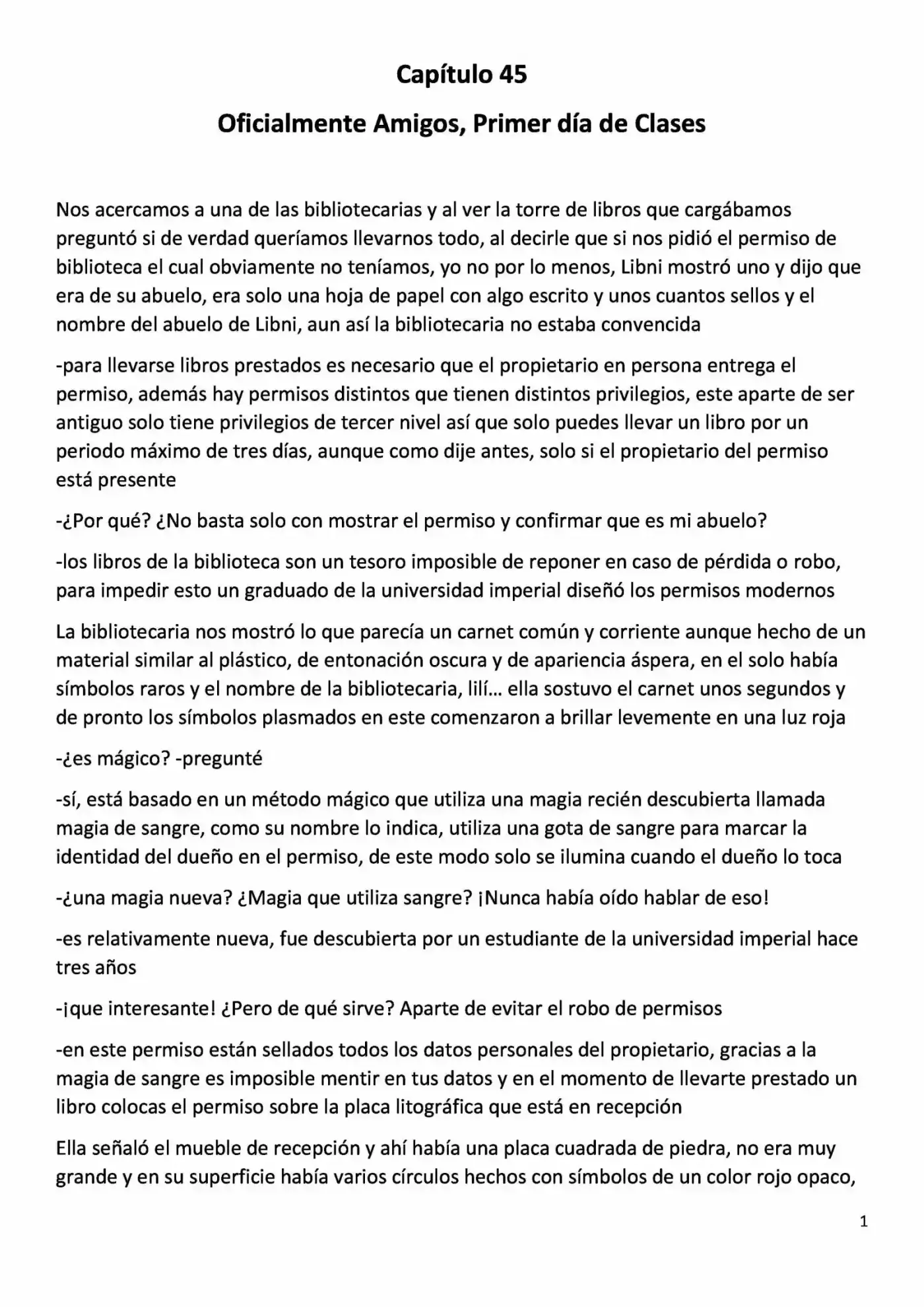 Reencarnado en una Niña Elfo (2016) - Capítulo 45 - Página 1 - LectorTMOo