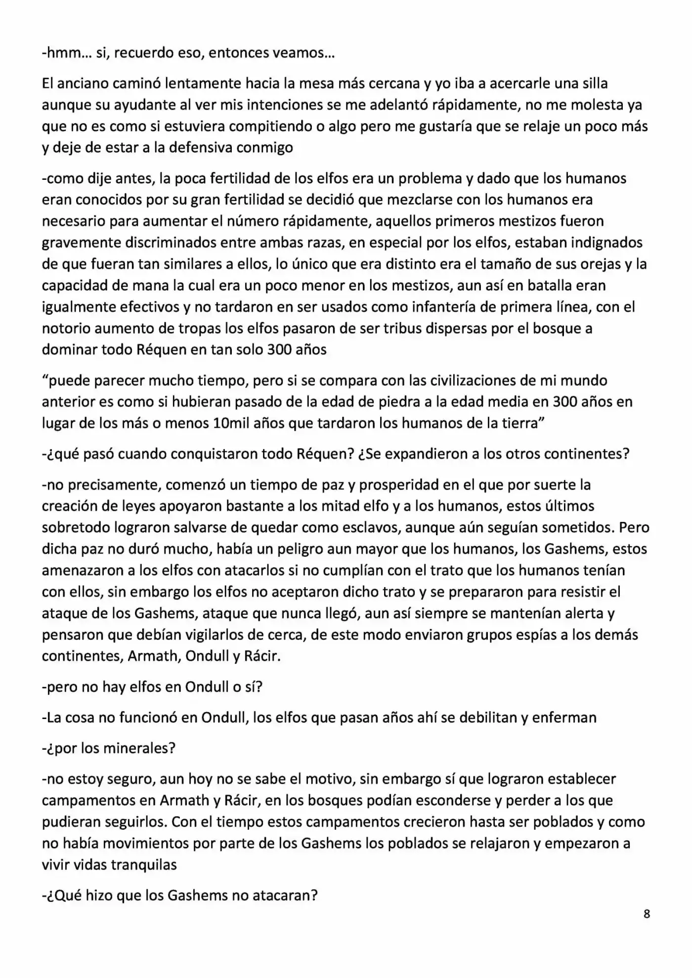 Reencarnado en una Niña Elfo (2016) - Capítulo 49 - Página 8 - LectorTMOo