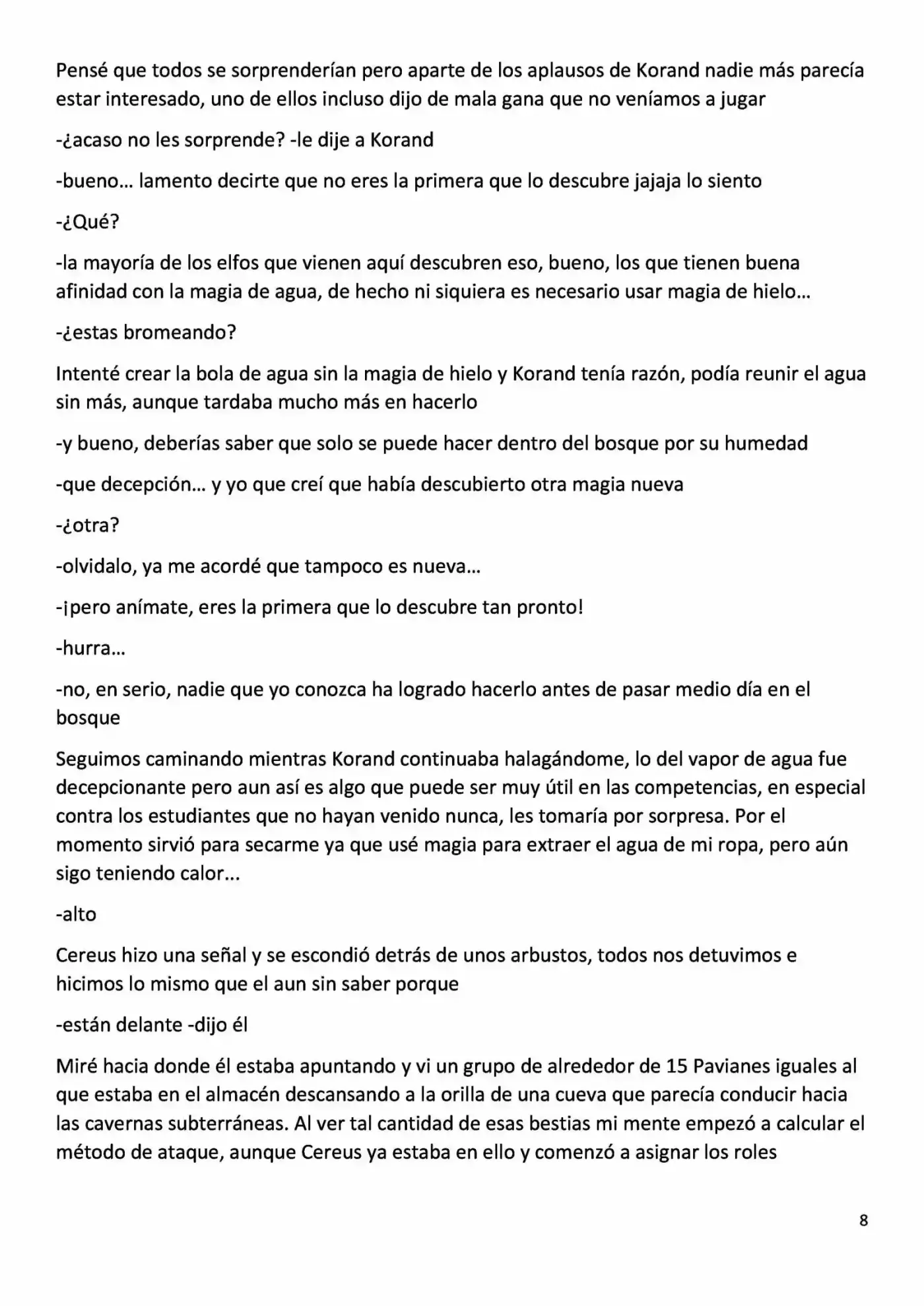 Reencarnado en una Niña Elfo (2016) - Capítulo 52 - Página 8 - LectorTMOo