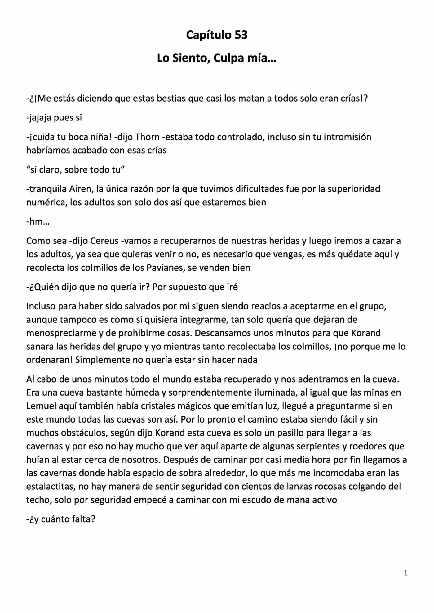 Reencarnado en una Niña Elfo (2016) - Capítulo 53 - Página 1 - LectorTMOo