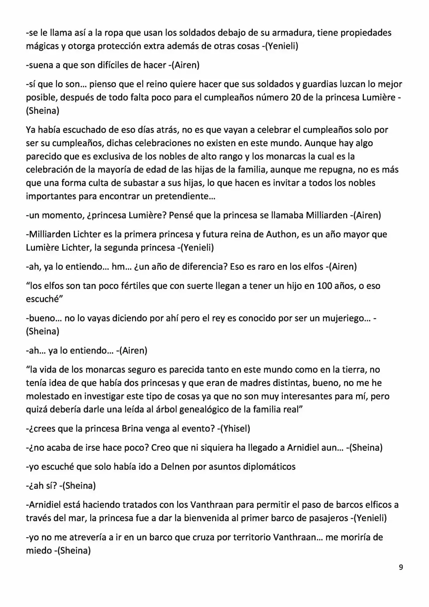 Reencarnado en una Niña Elfo (2016) - Capítulo 55 - Página 9 - LectorTMOo