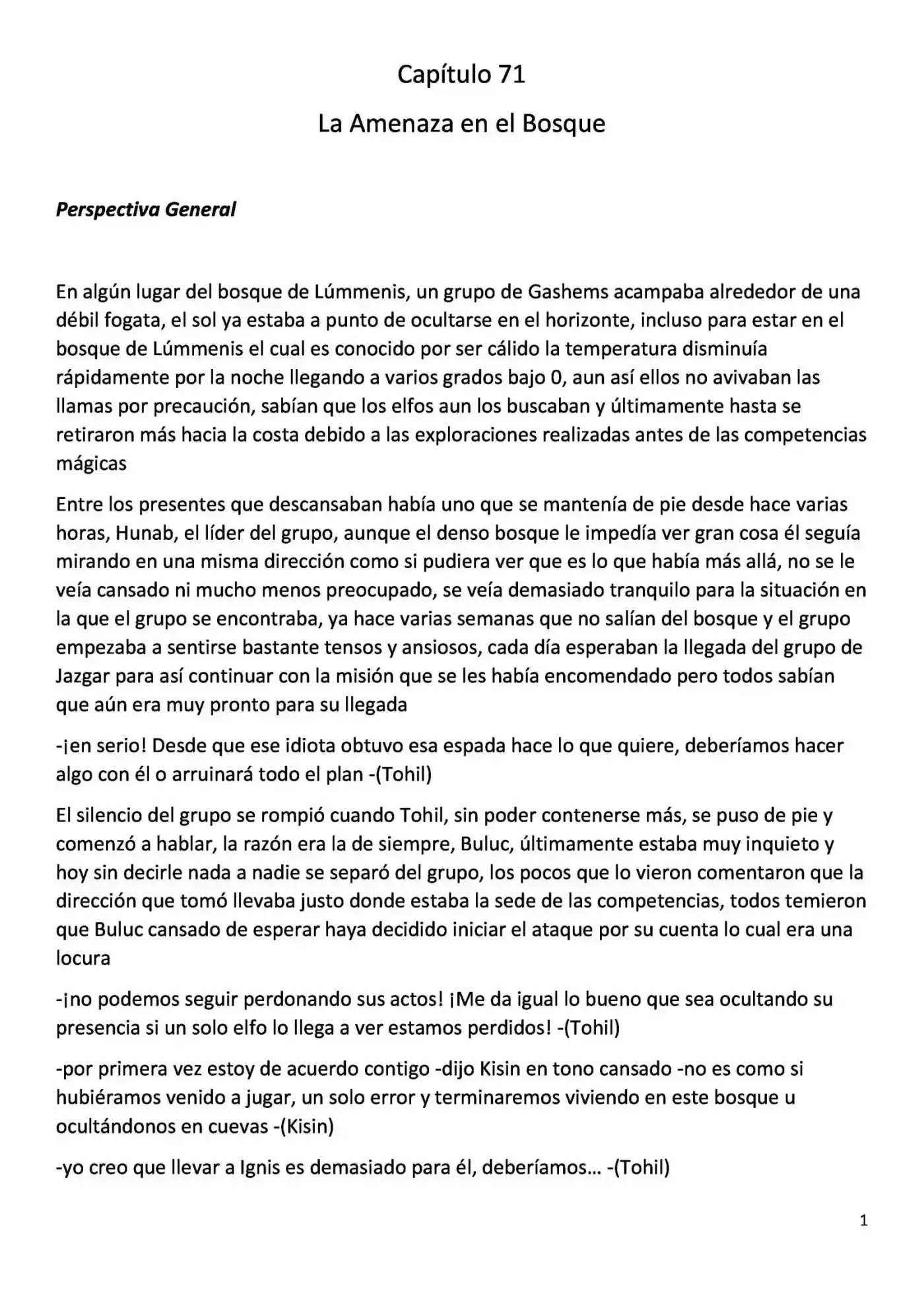 Reencarnado en una Niña Elfo (2016) - Capítulo 71 - Página 1 - LectorTMOo