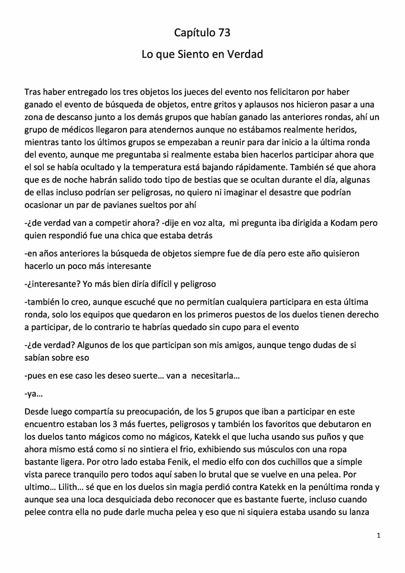 Reencarnado en una Niña Elfo (2016) - Capítulo 73 - Página 1 - LectorTMOo