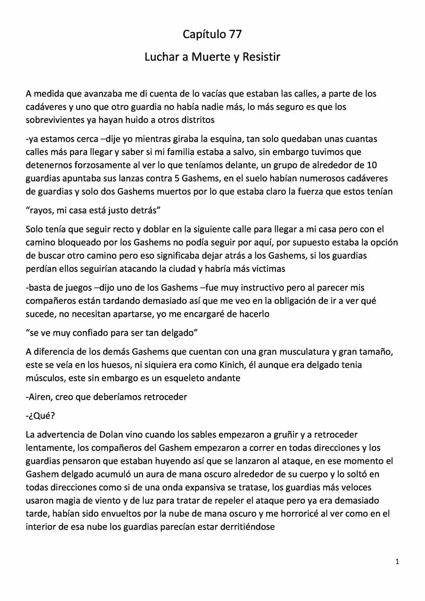 Reencarnado en una Niña Elfo (2016) - Capítulo 77 - Página 1 - LectorTMOo