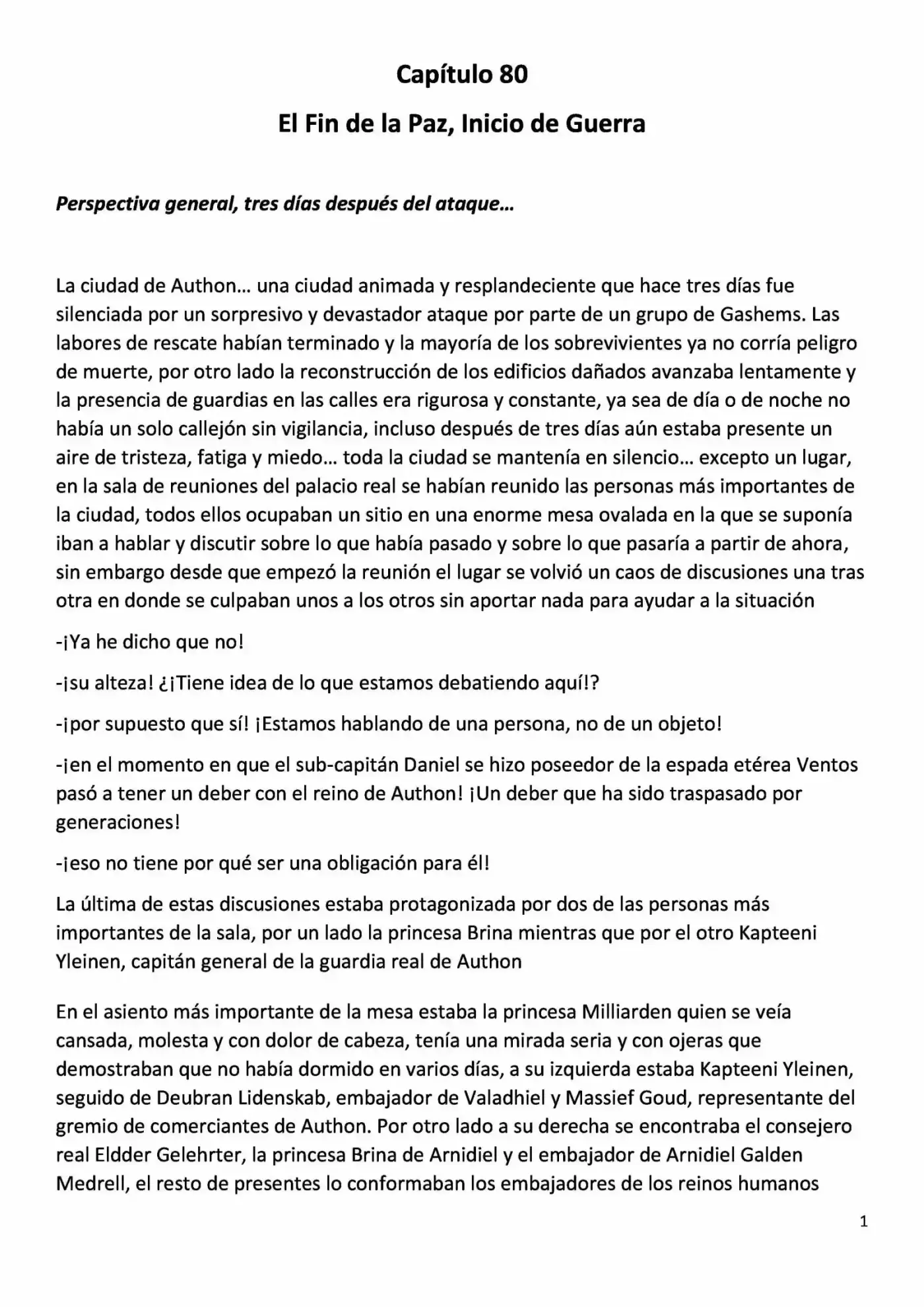 Reencarnado en una Niña Elfo (2016) - Capítulo 80 - Página 1 - LectorTMOo