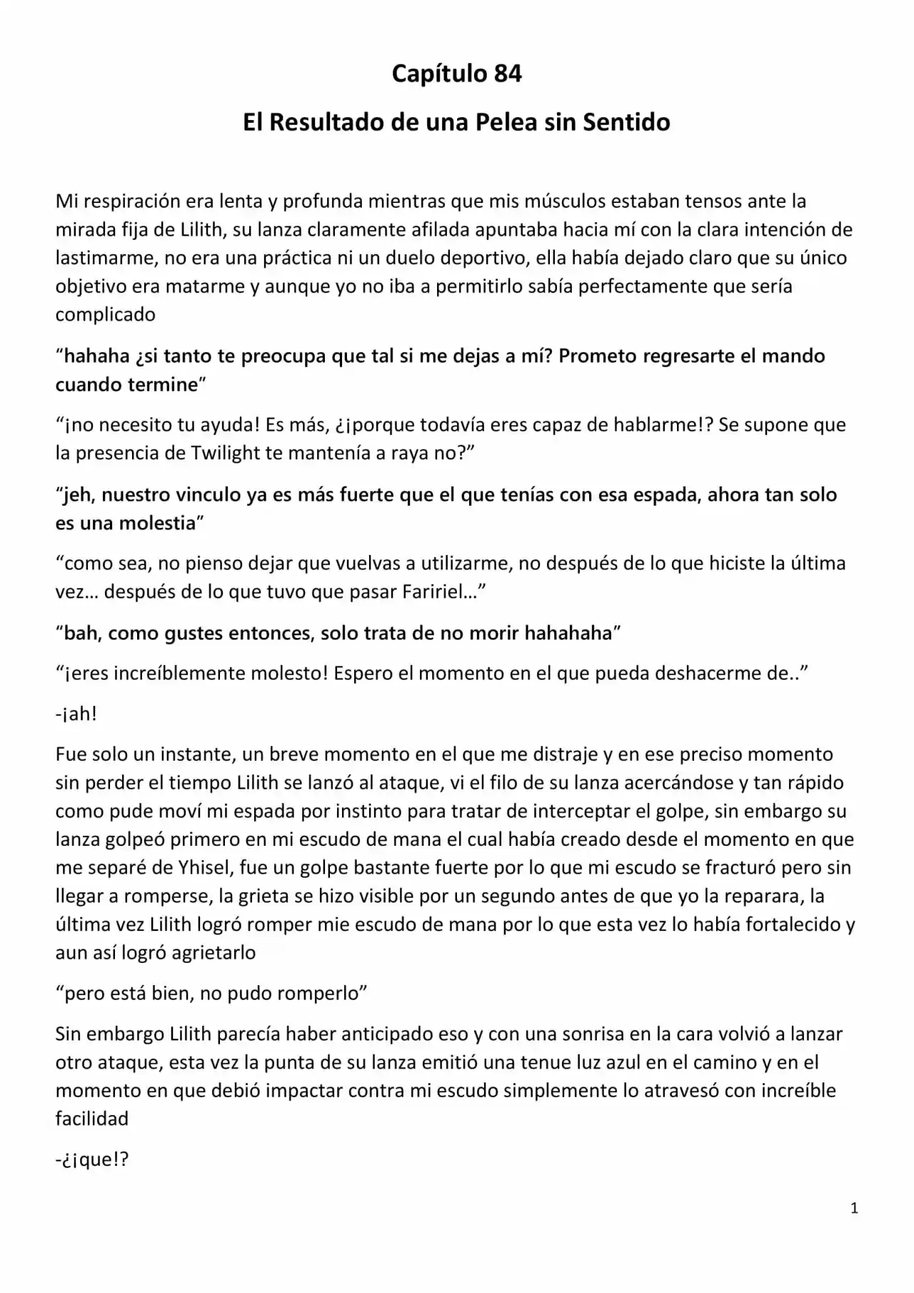 Reencarnado en una Niña Elfo (2016) - Capítulo 84 - Página 1 - LectorTMOo