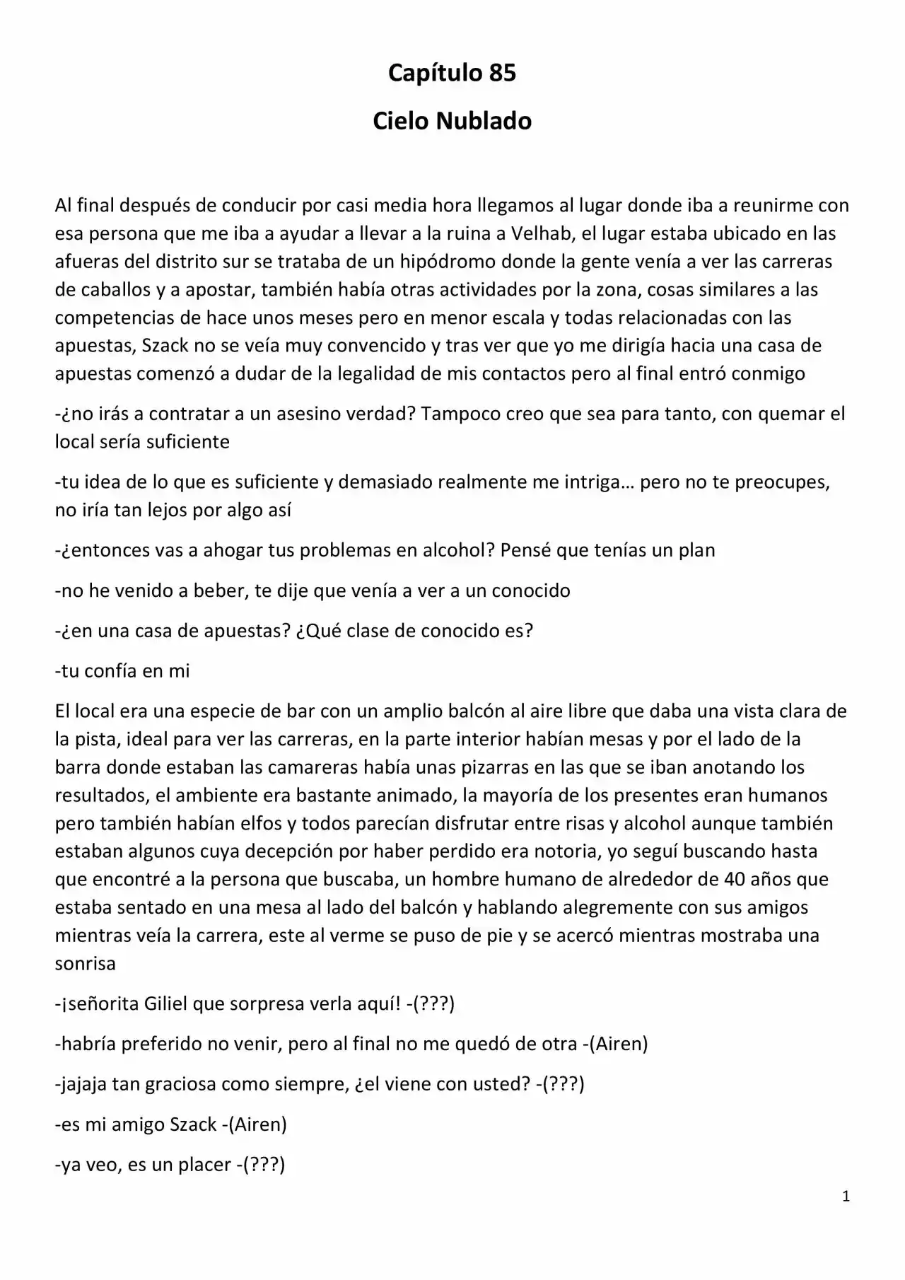 Reencarnado en una Niña Elfo (2016) - Capítulo 85 - Página 1 - LectorTMOo