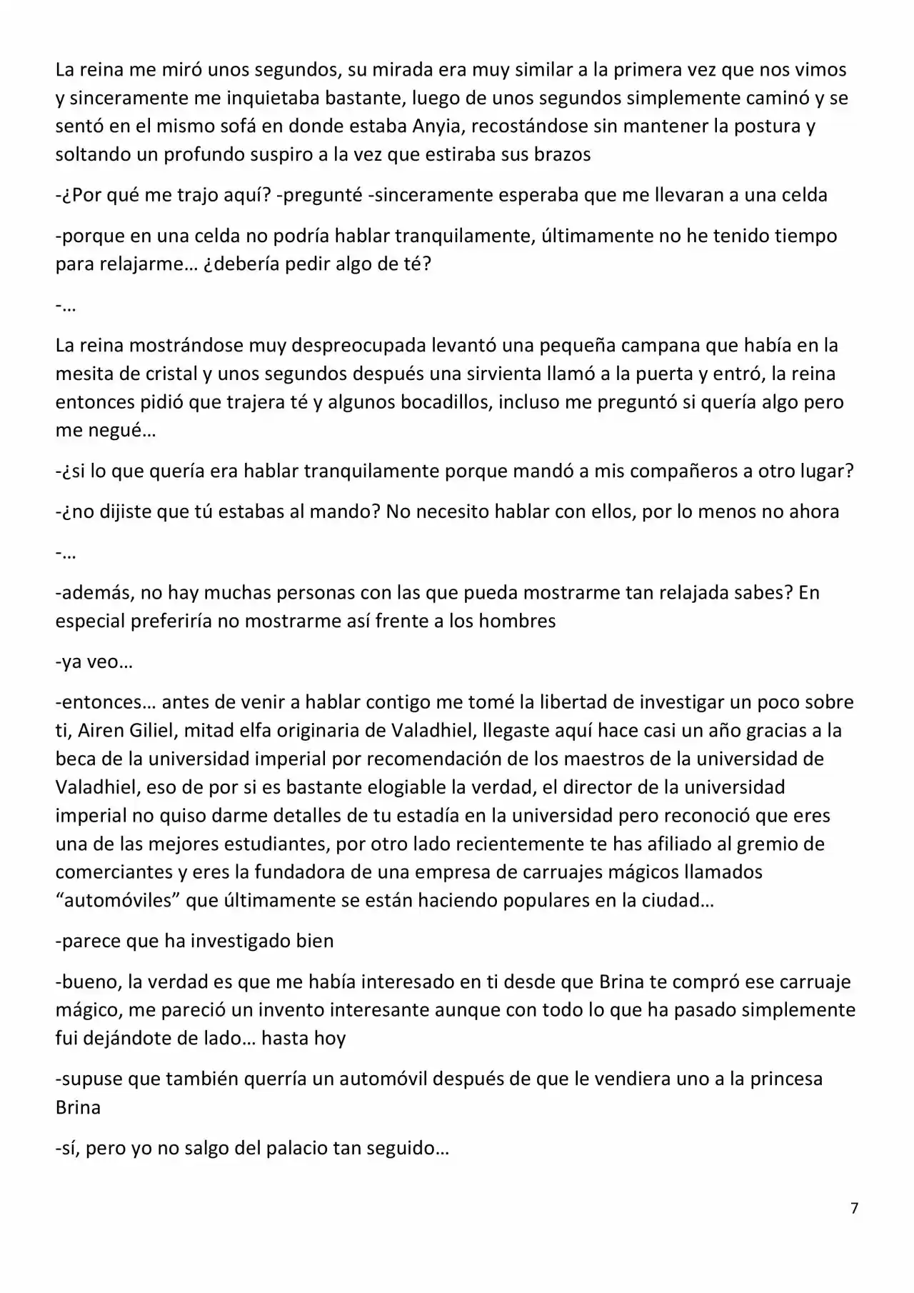 Reencarnado en una Niña Elfo (2016) - Capítulo 86 - Página 7 - LectorTMOo
