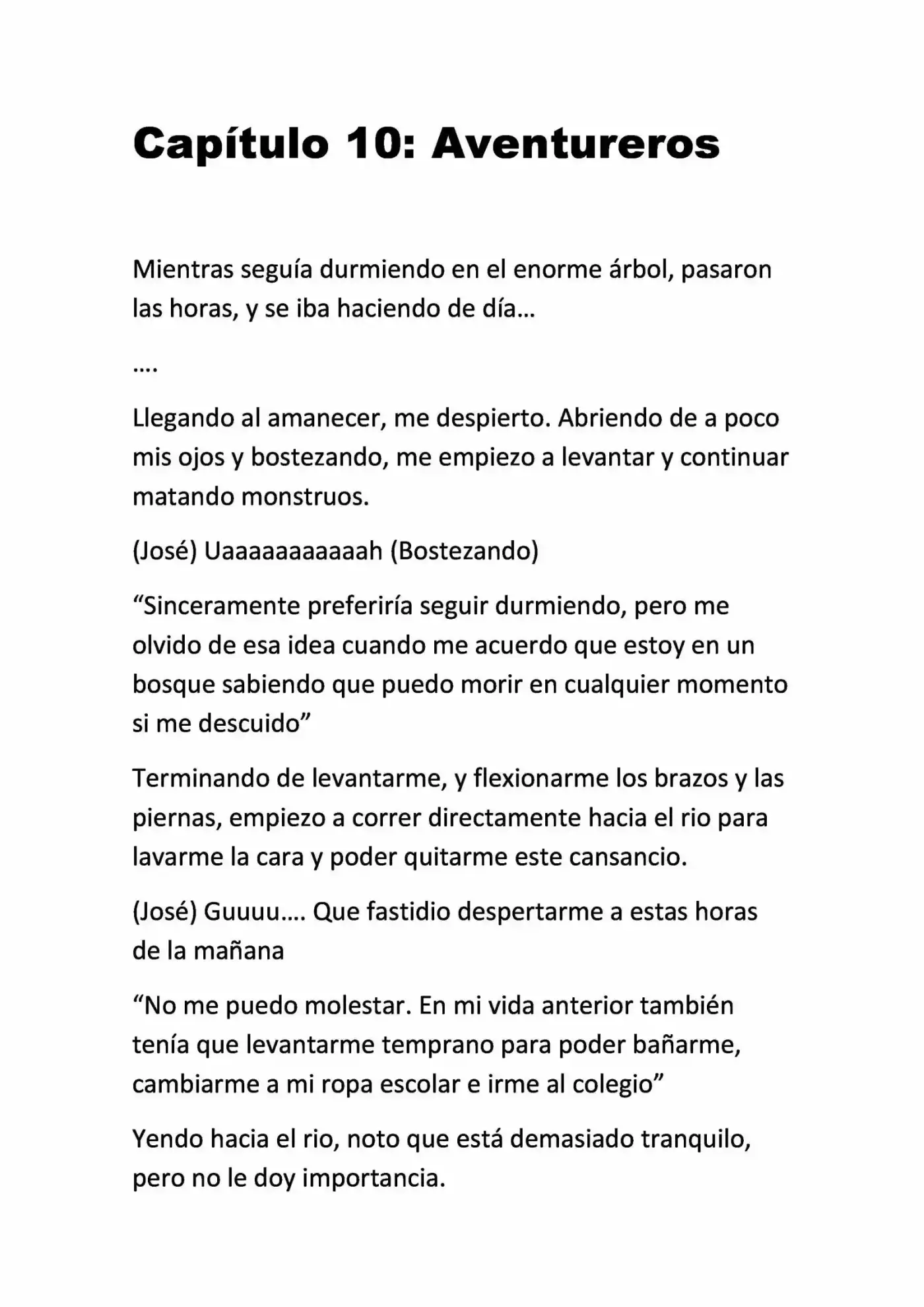 Reencarnando en un goblin (2017) - Capítulo 10 - Página 1 - LectorTMOo