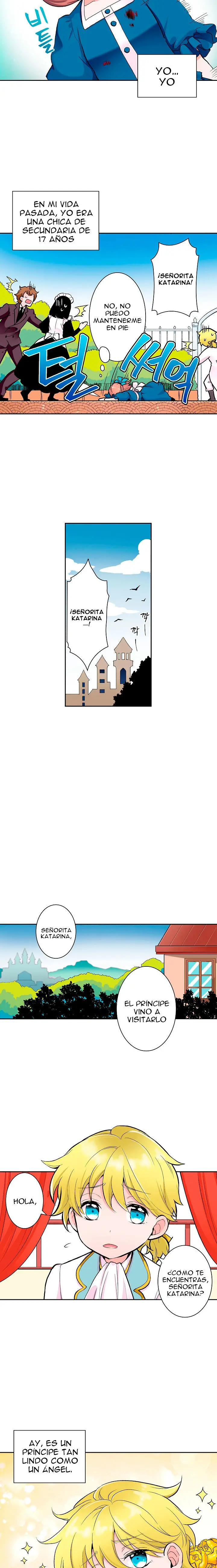 Reencarné en un juego Otome como villana con solo banderas de destrucción... - Capítulo 1 - Página 4 - LectorTMOo