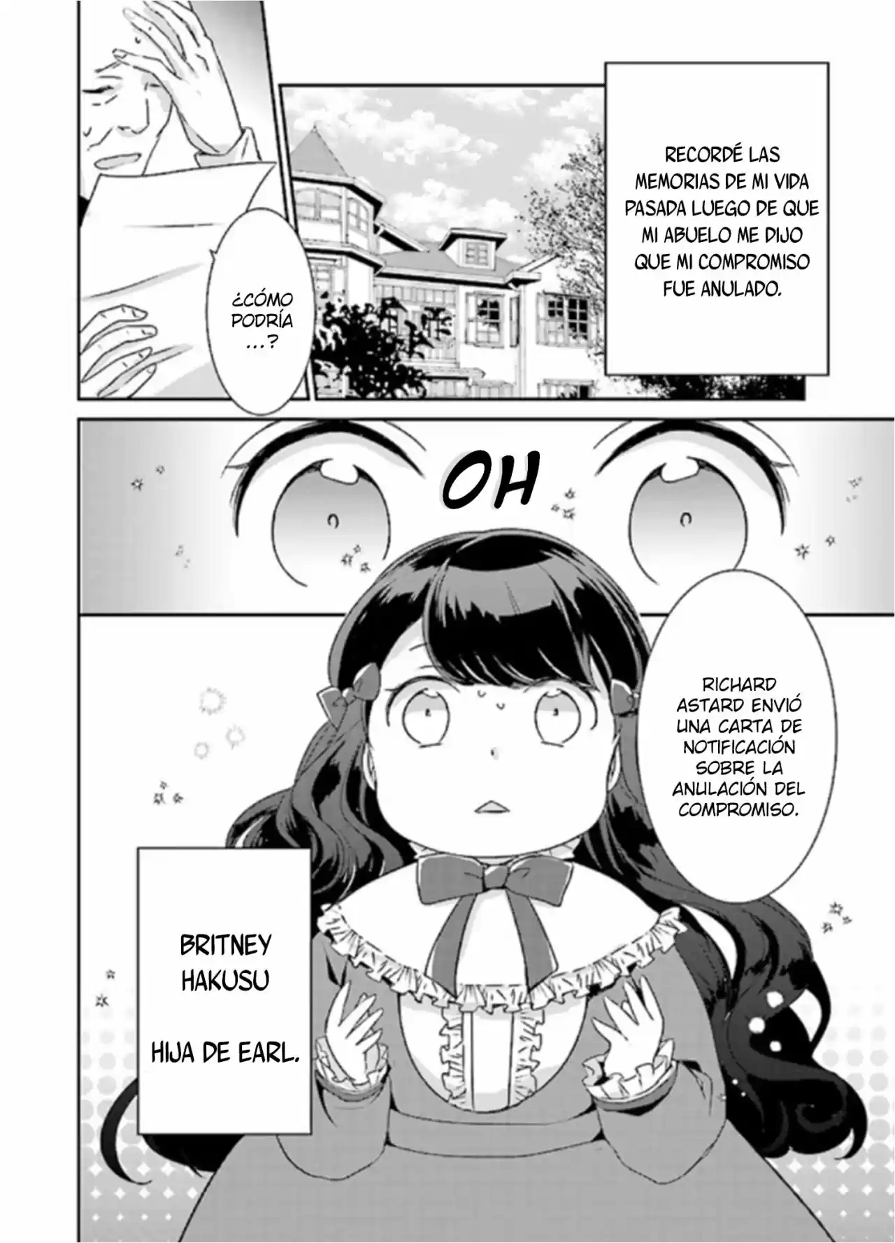 Reencarné en un Manga Shoujo como la hija cerdita de un noble (2019) - Capítulo 1.1 - Página 5 - LectorTMOo
