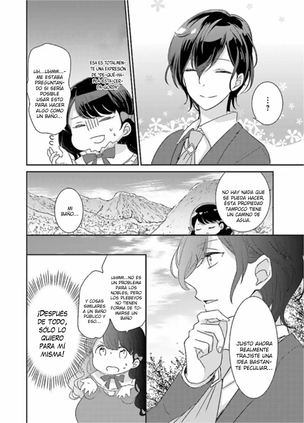 Reencarné en un Manga Shoujo como la hija cerdita de un noble (2019) - Capítulo 1.3 - Página 8 - LectorTMOo