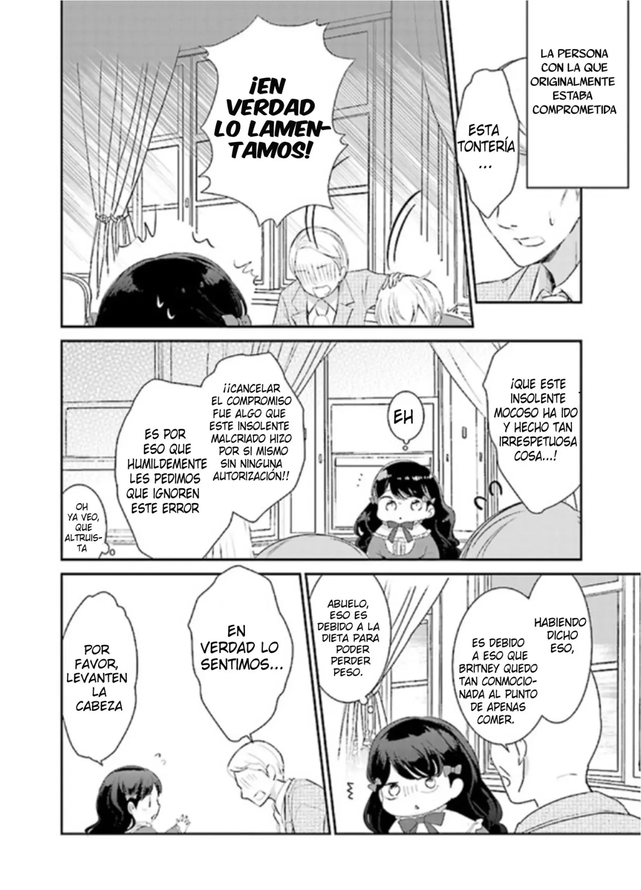 Reencarné en un Manga Shoujo como la hija cerdita de un noble (2019) - Capítulo 2.1 - Página 5 - LectorTMOo
