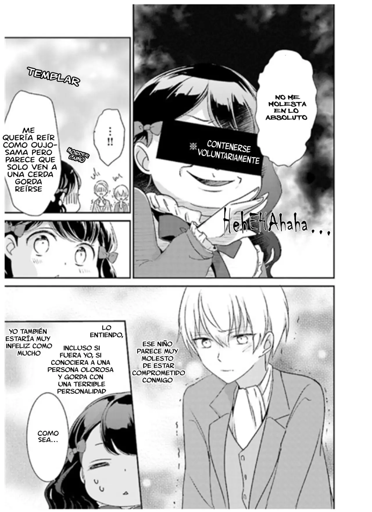 Reencarné en un Manga Shoujo como la hija cerdita de un noble (2019) - Capítulo 2.1 - Página 6 - LectorTMOo
