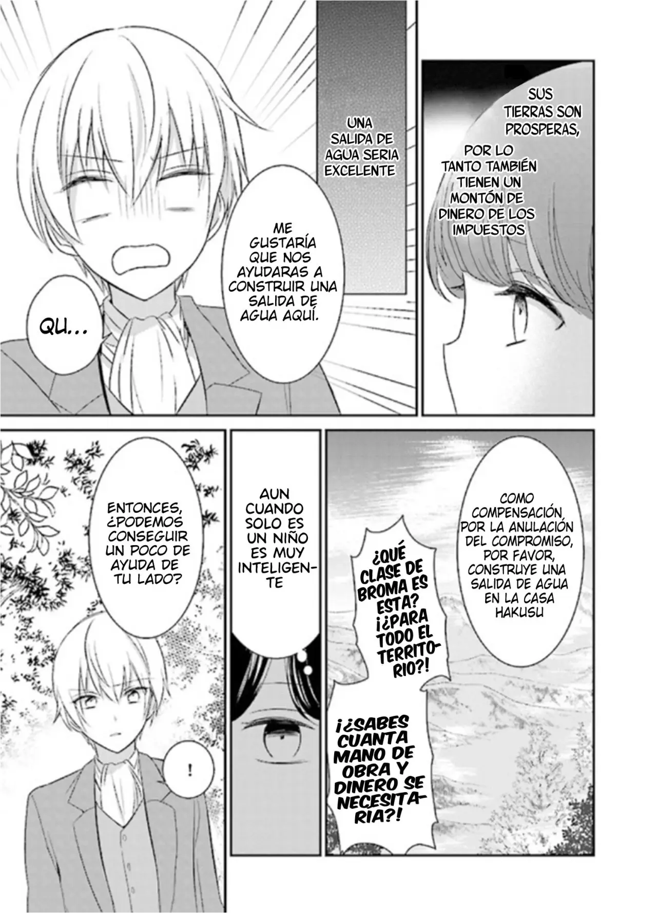 Reencarné en un Manga Shoujo como la hija cerdita de un noble (2019) - Capítulo 2.2 - Página 6 - LectorTMOo
