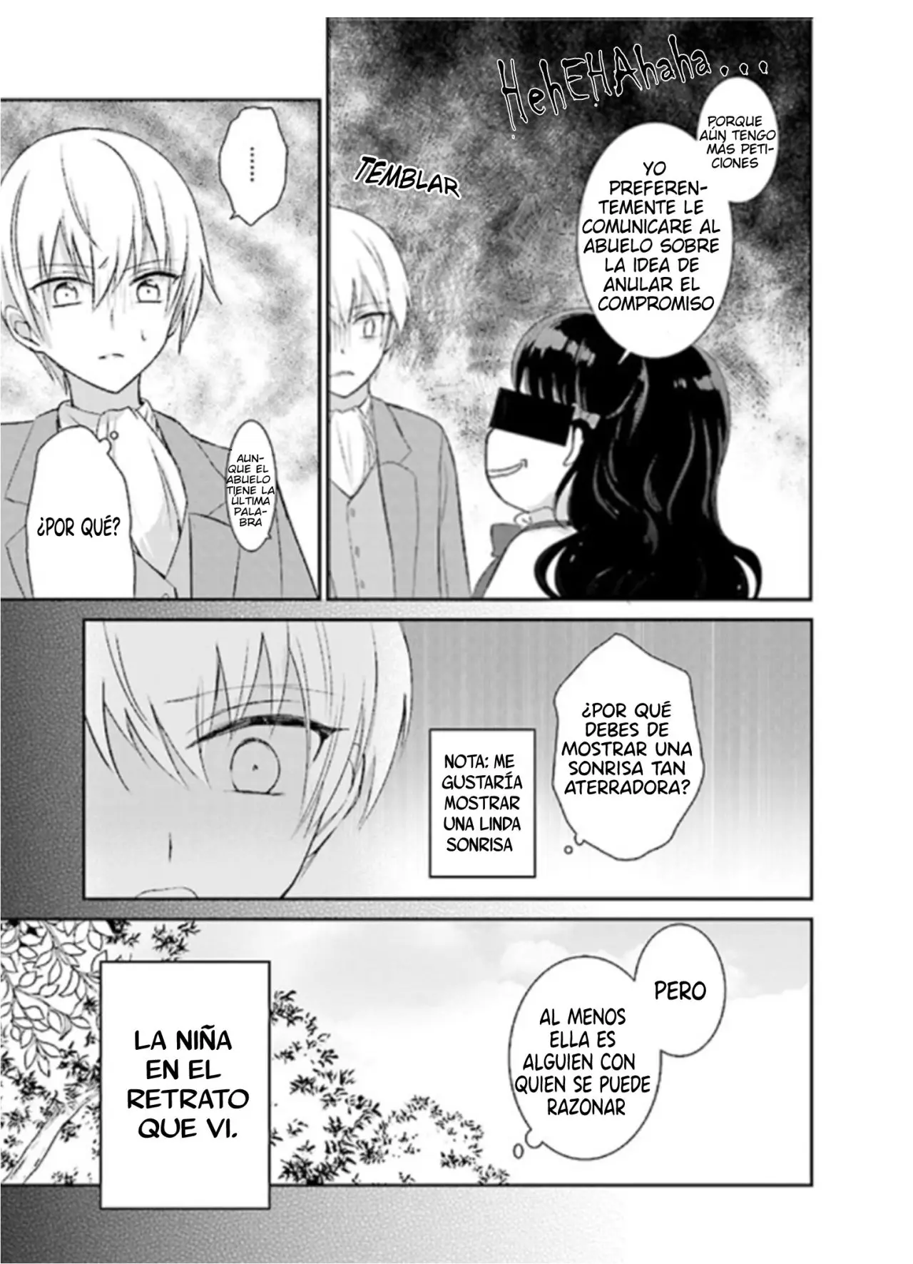 Reencarné en un Manga Shoujo como la hija cerdita de un noble (2019) - Capítulo 2.2 - Página 8 - LectorTMOo