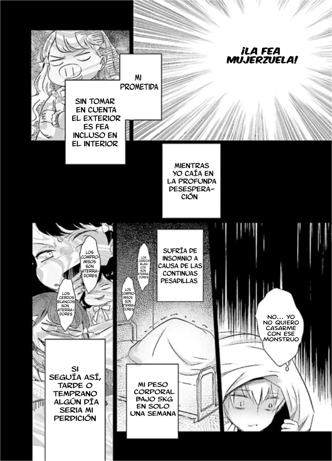 Reencarné en un Manga Shoujo como la hija cerdita de un noble (2019) - Capítulo 2.3 - Página 4 - LectorTMOo